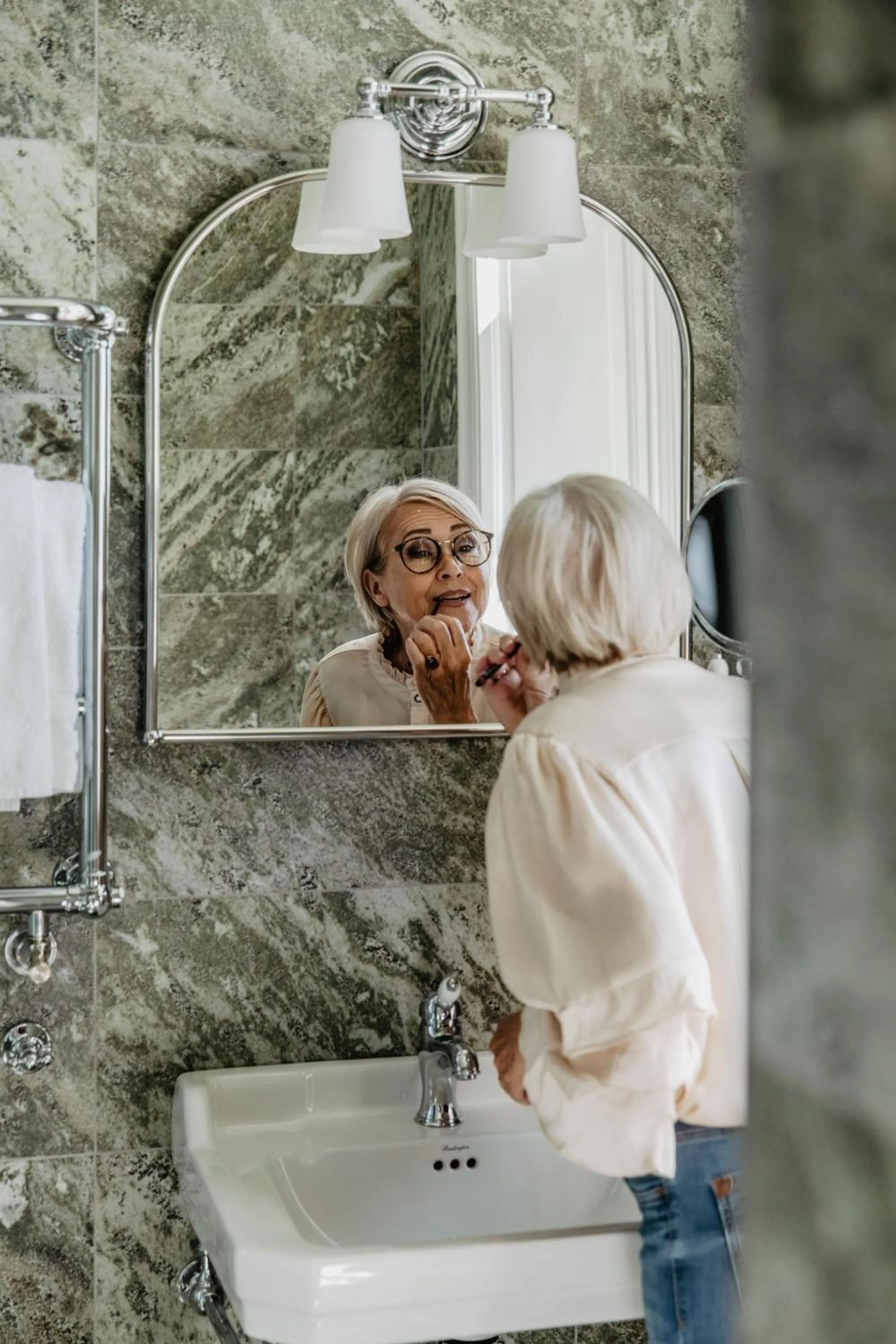 Bathroom in Hotel Slottsvillan