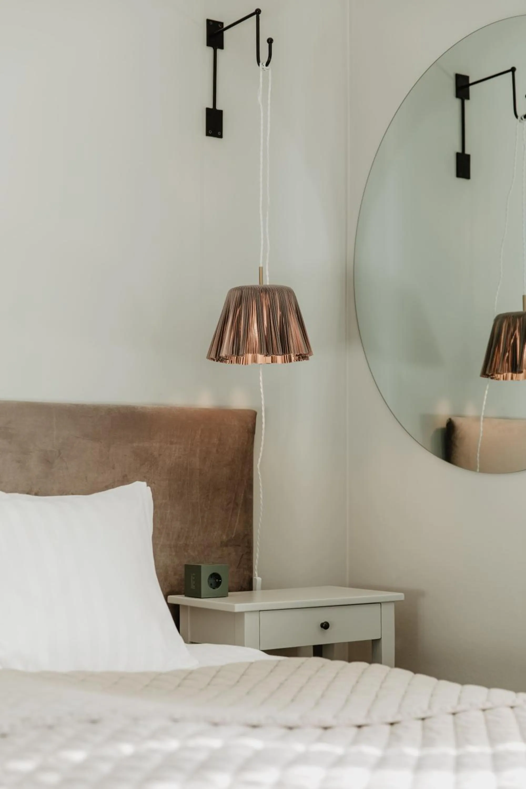 Bedroom, Bed in Hotel Slottsvillan