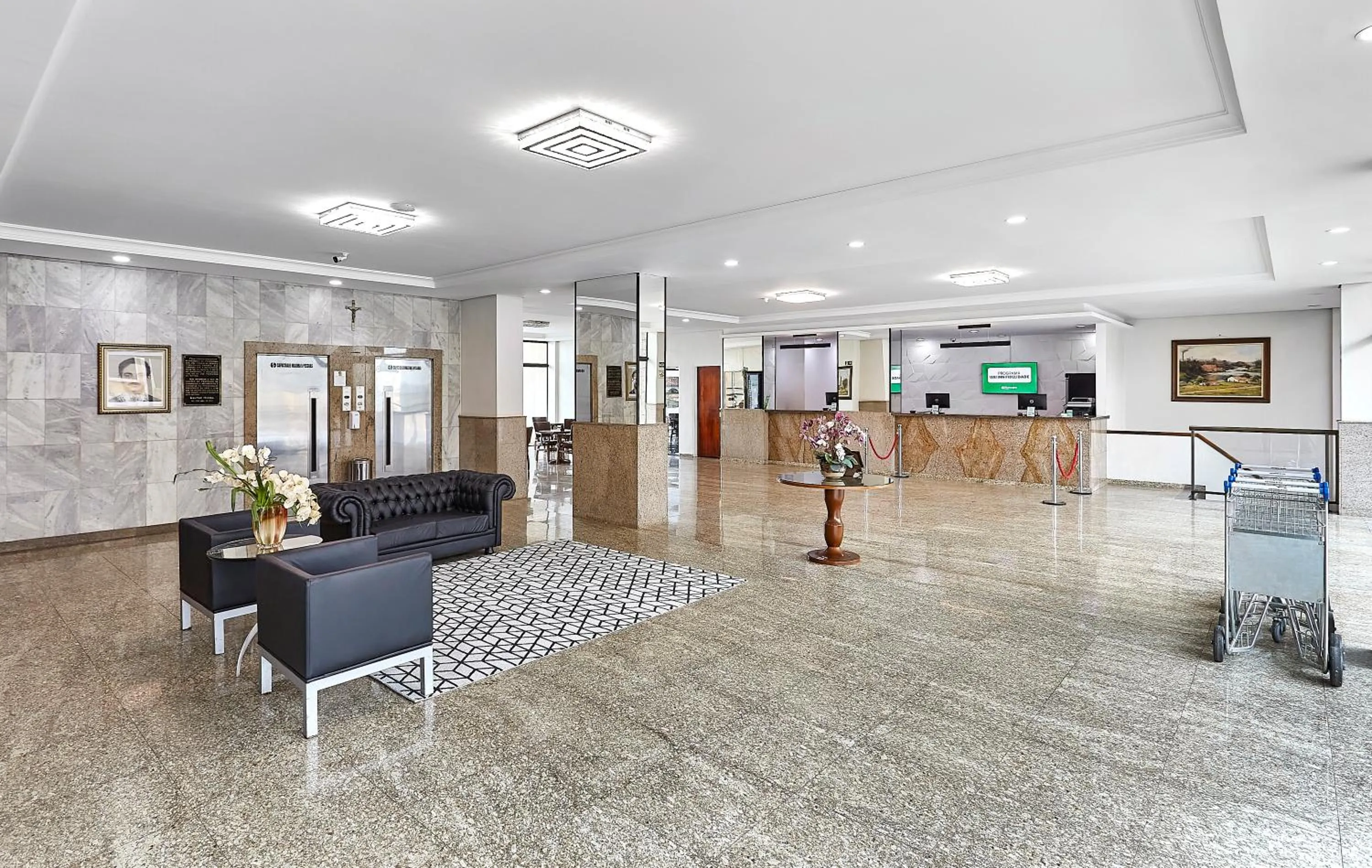 Living room in Hotel Nacional Inn Piracicaba