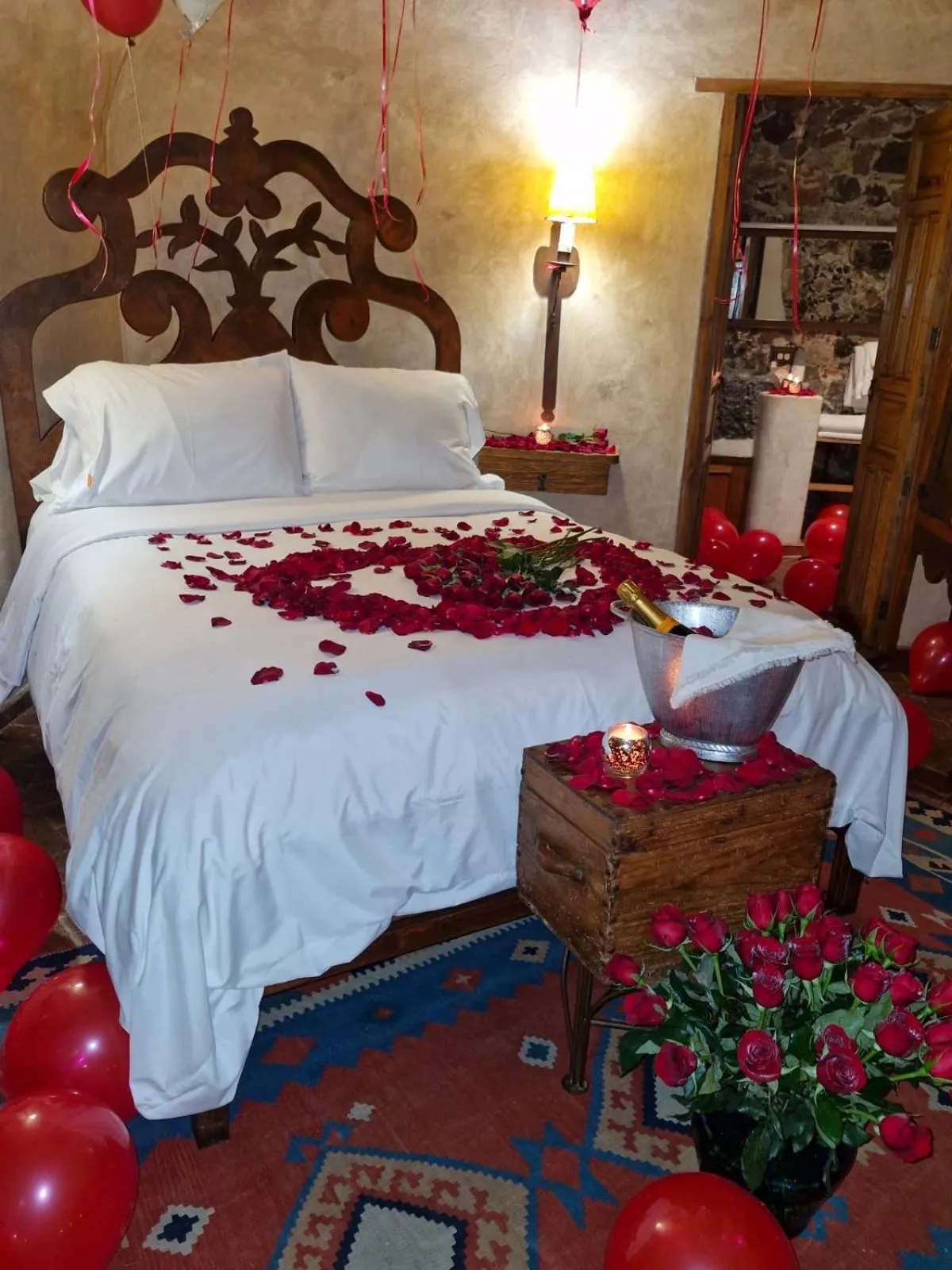 Bed in Hacienda Las Amantes