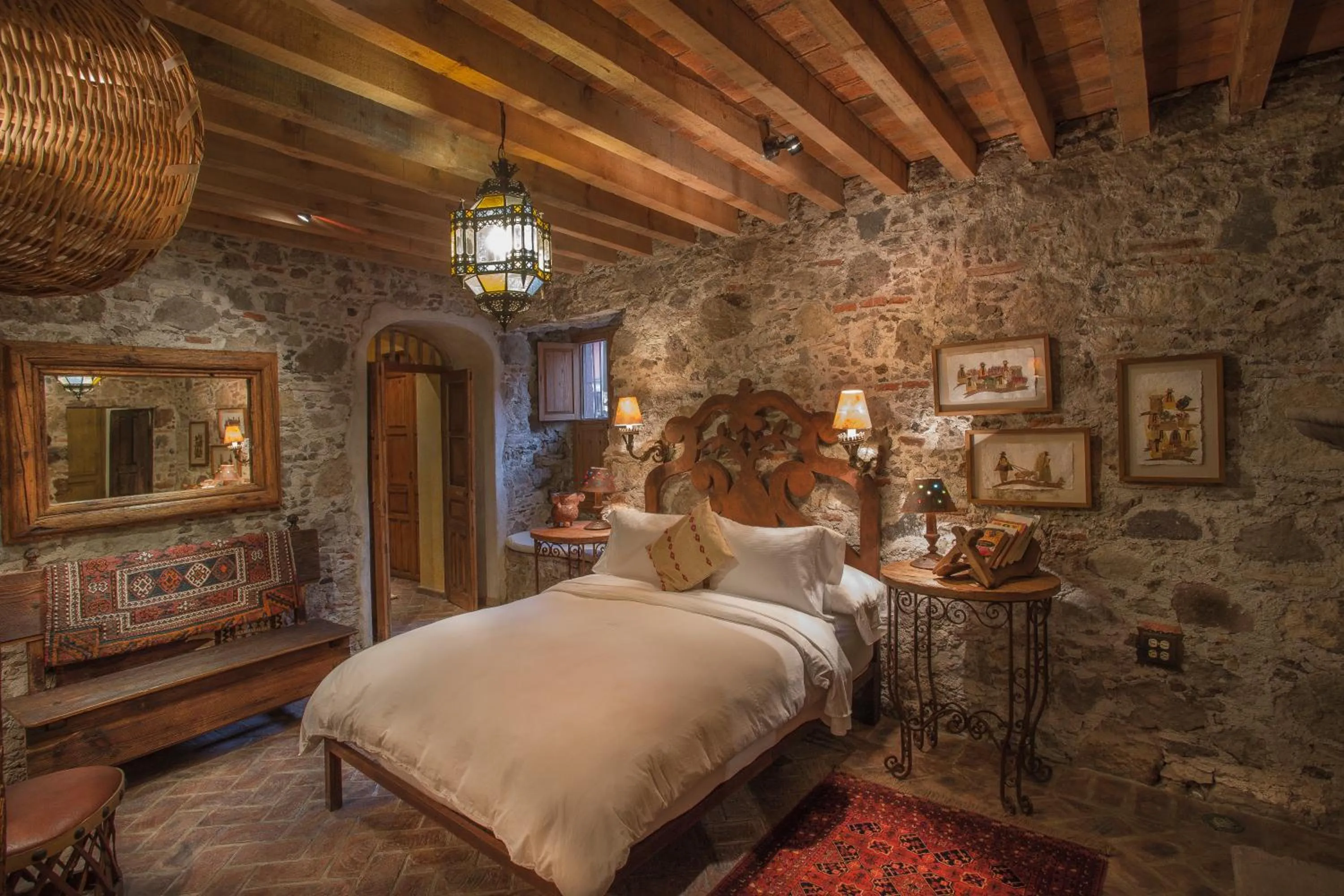 Bed in Hacienda Las Amantes