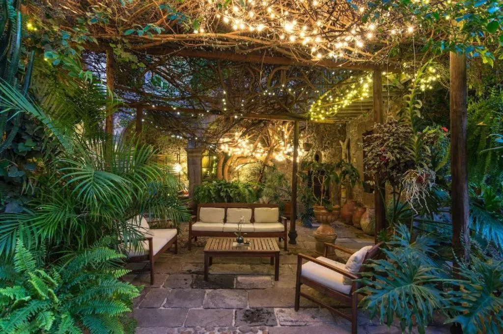 Garden in Hacienda Las Amantes