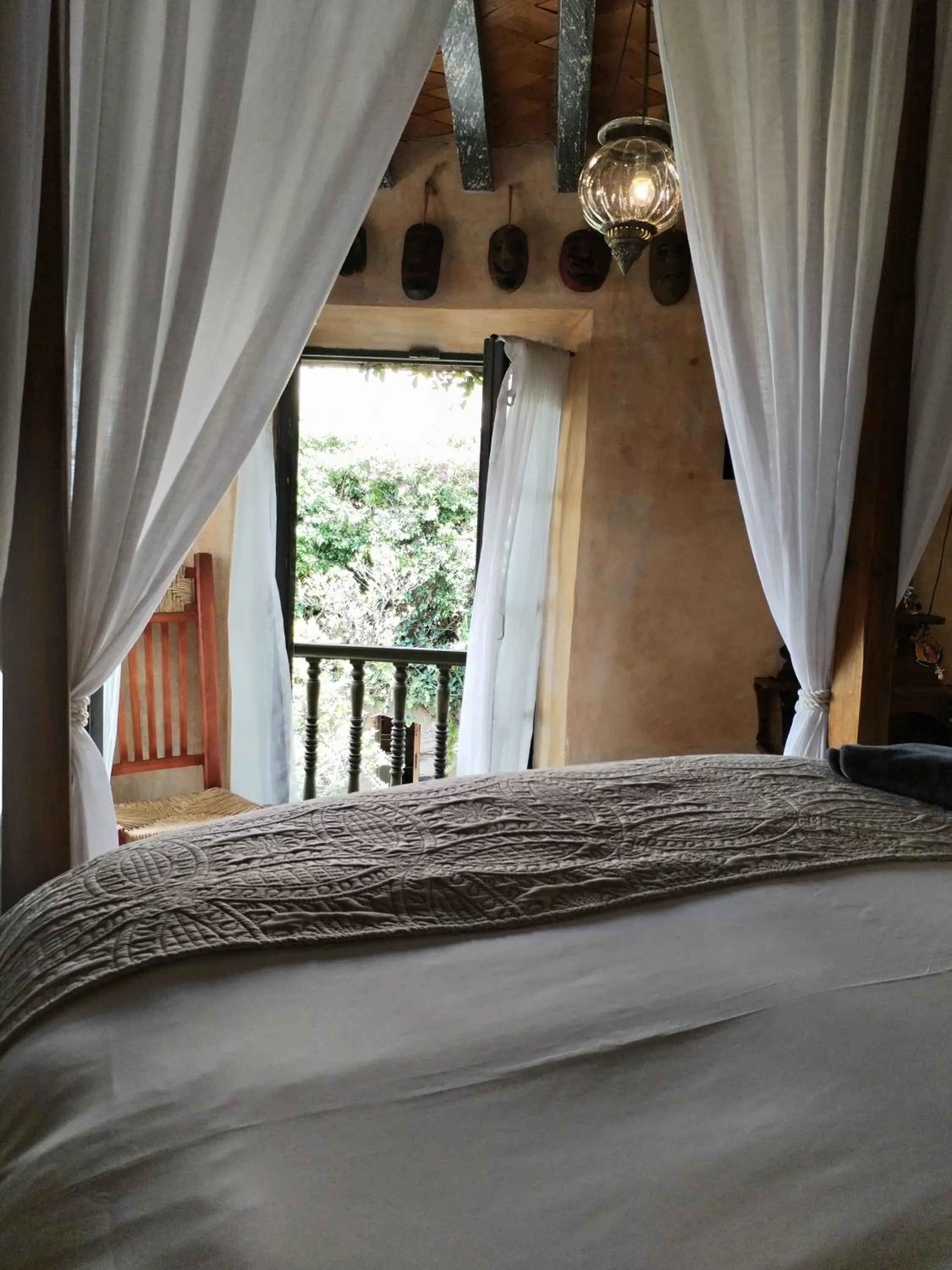 Bed in Hacienda Las Amantes