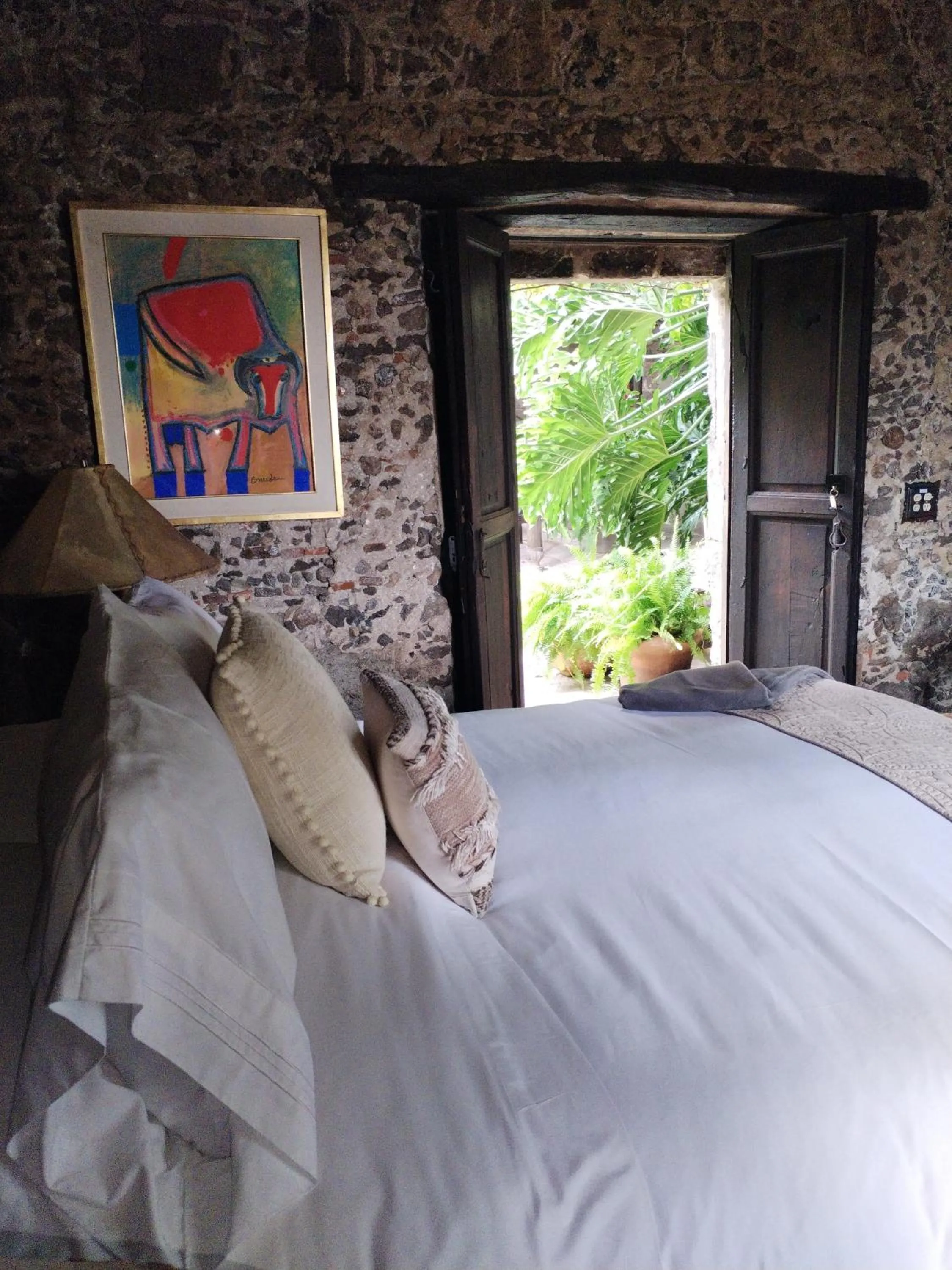 Bed in Hacienda Las Amantes