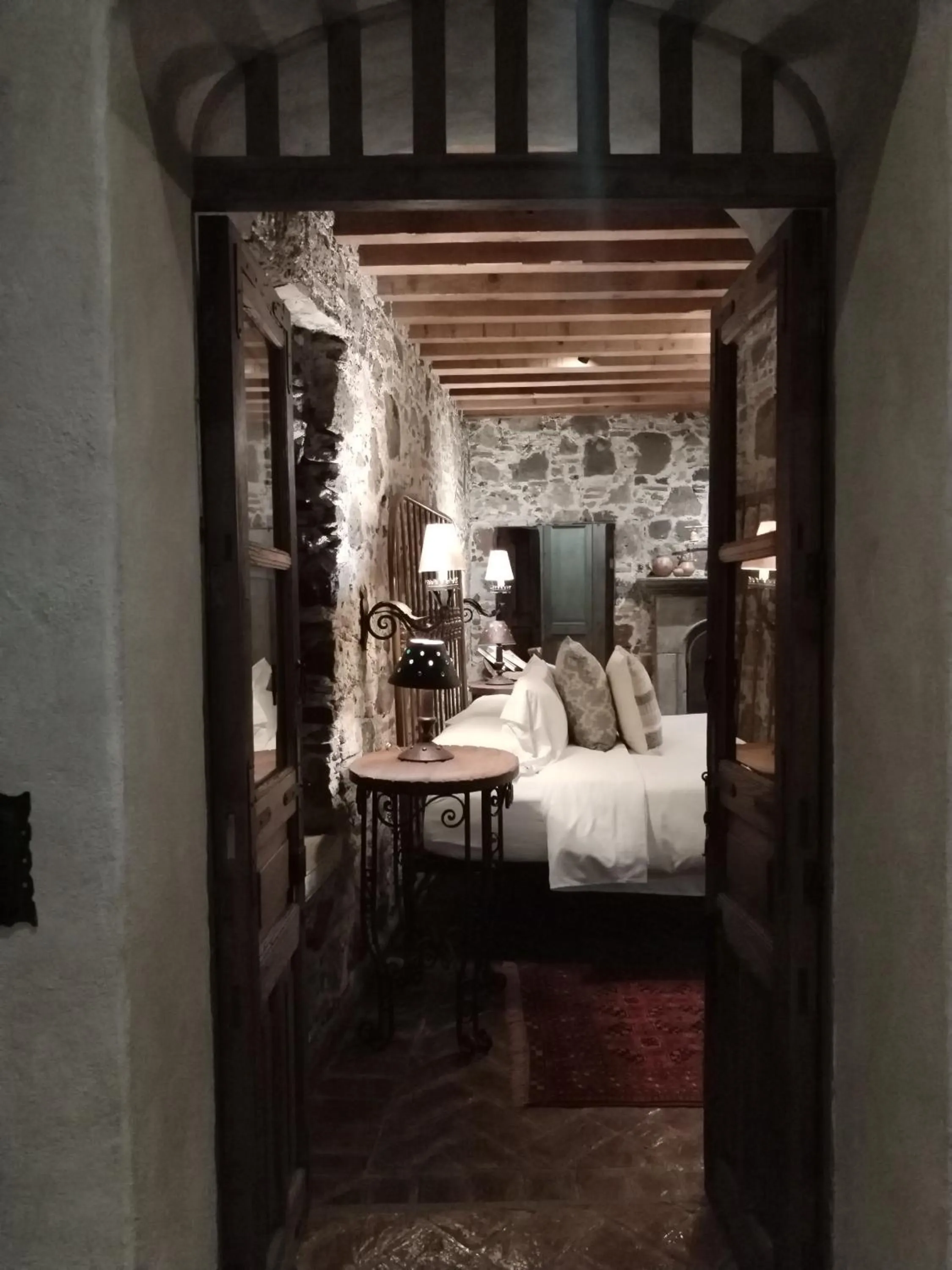 Bedroom, Bed in Hacienda Las Amantes