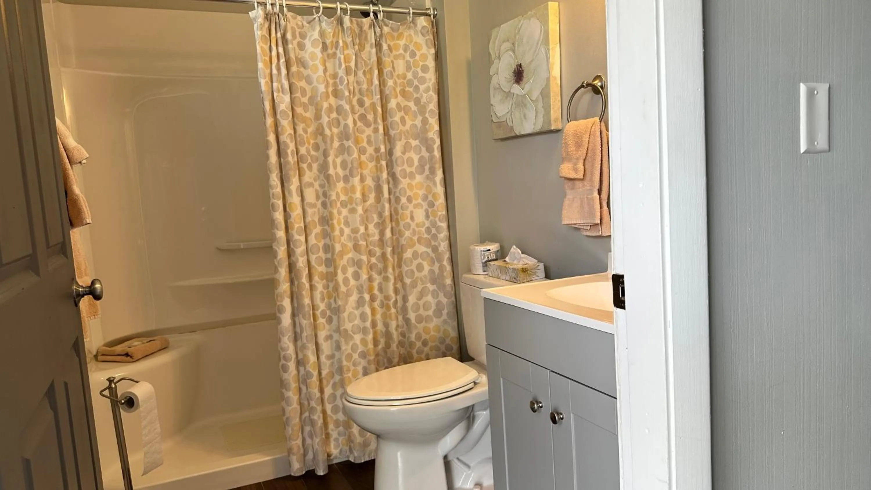Bathroom in Colonial Valley Motel