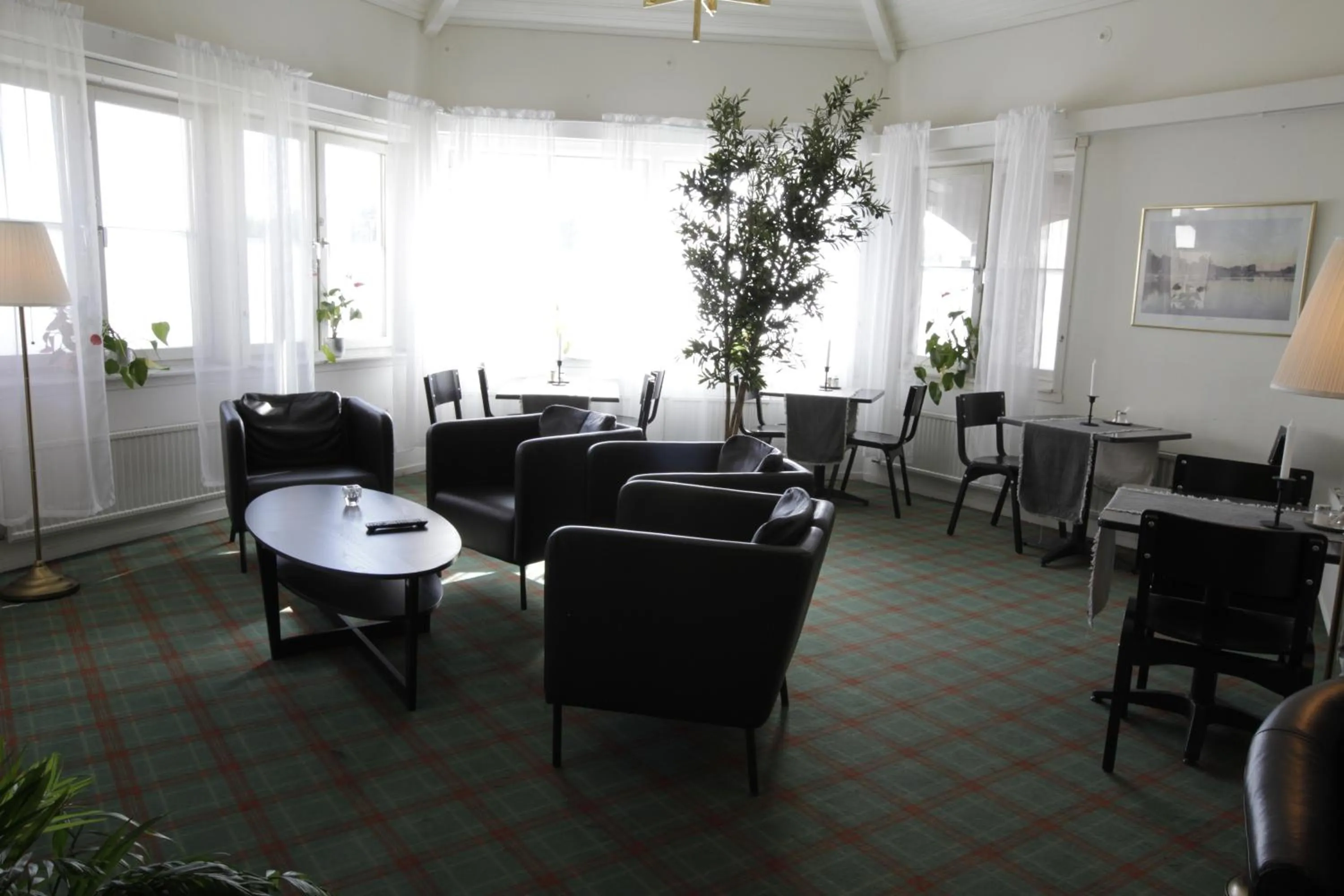 Communal lounge/ TV room in Rasta Mariestad