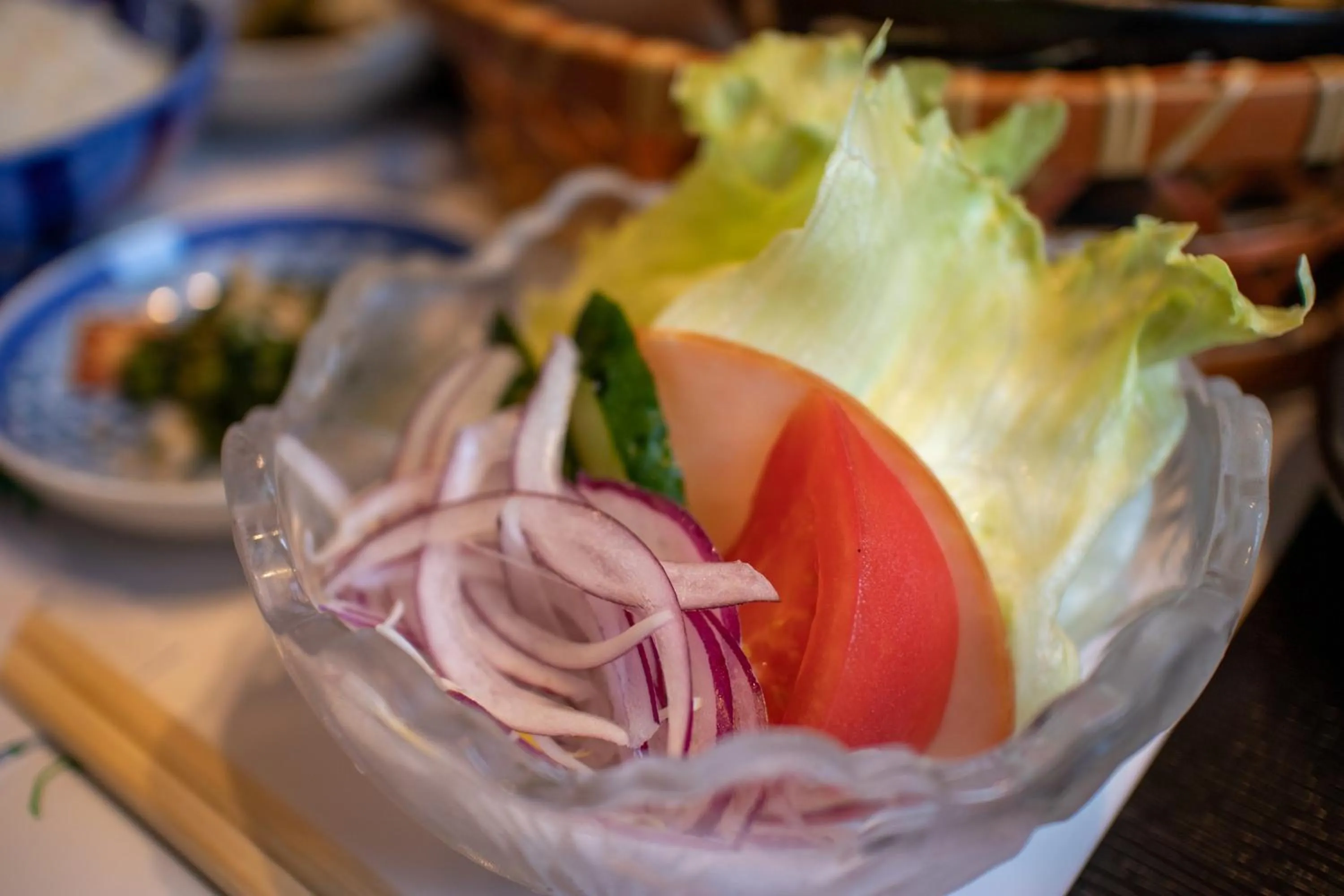 Food close-up in Nanakamado