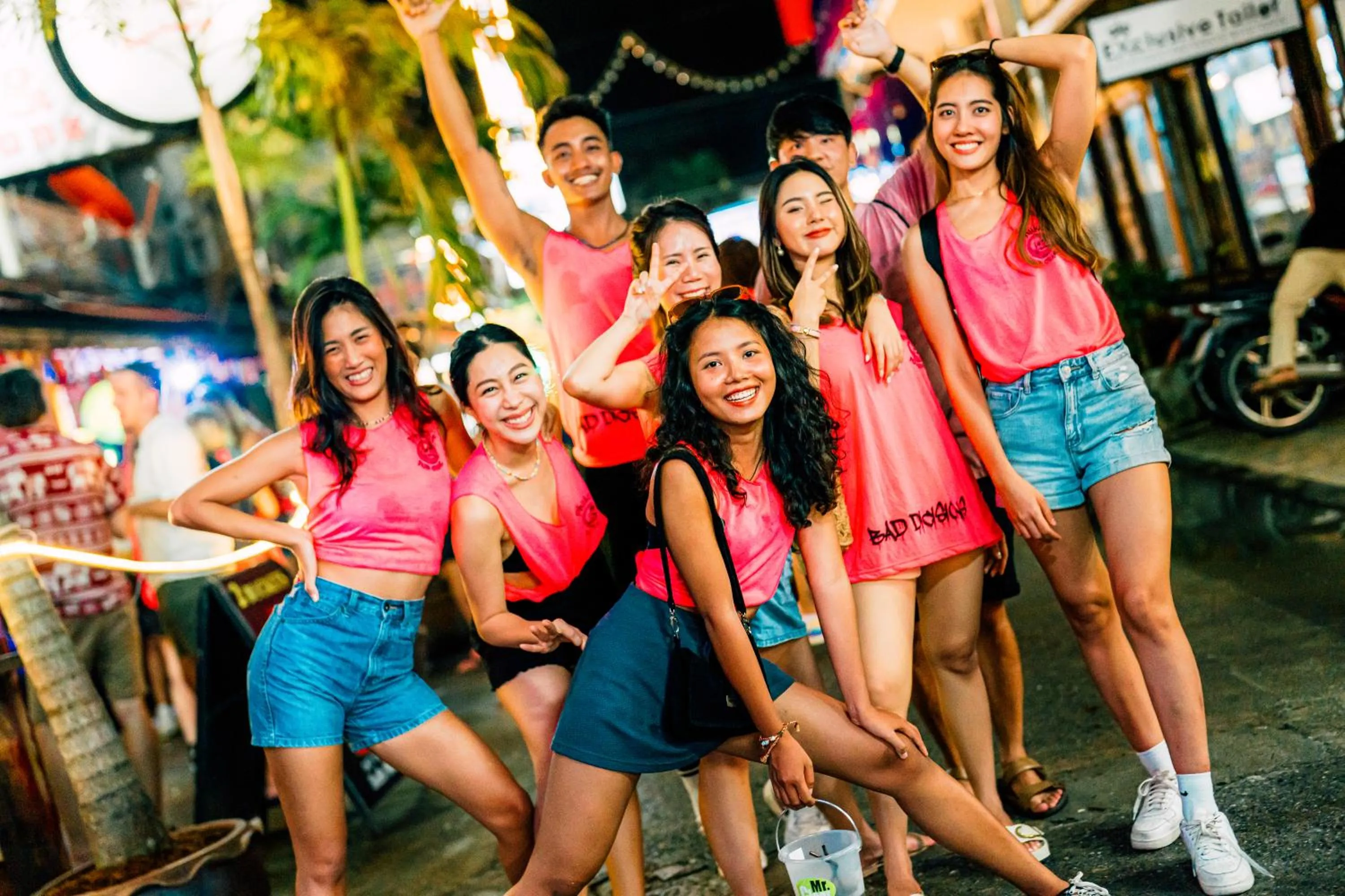 Street view in Lub d Phuket Patong - Near Patong Beach & Vibrant Social Vibe