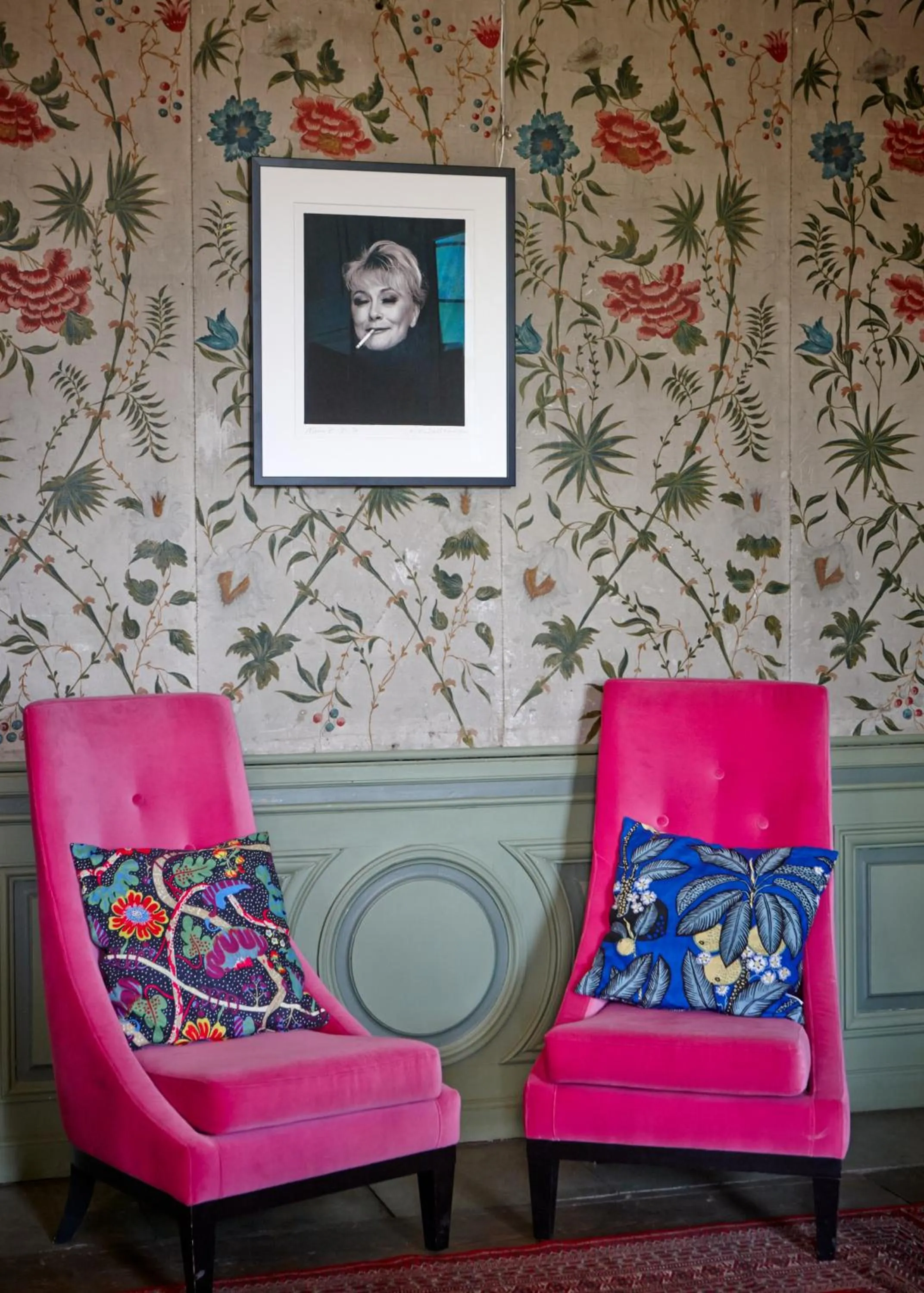 Decorative detail in Häringe Slott