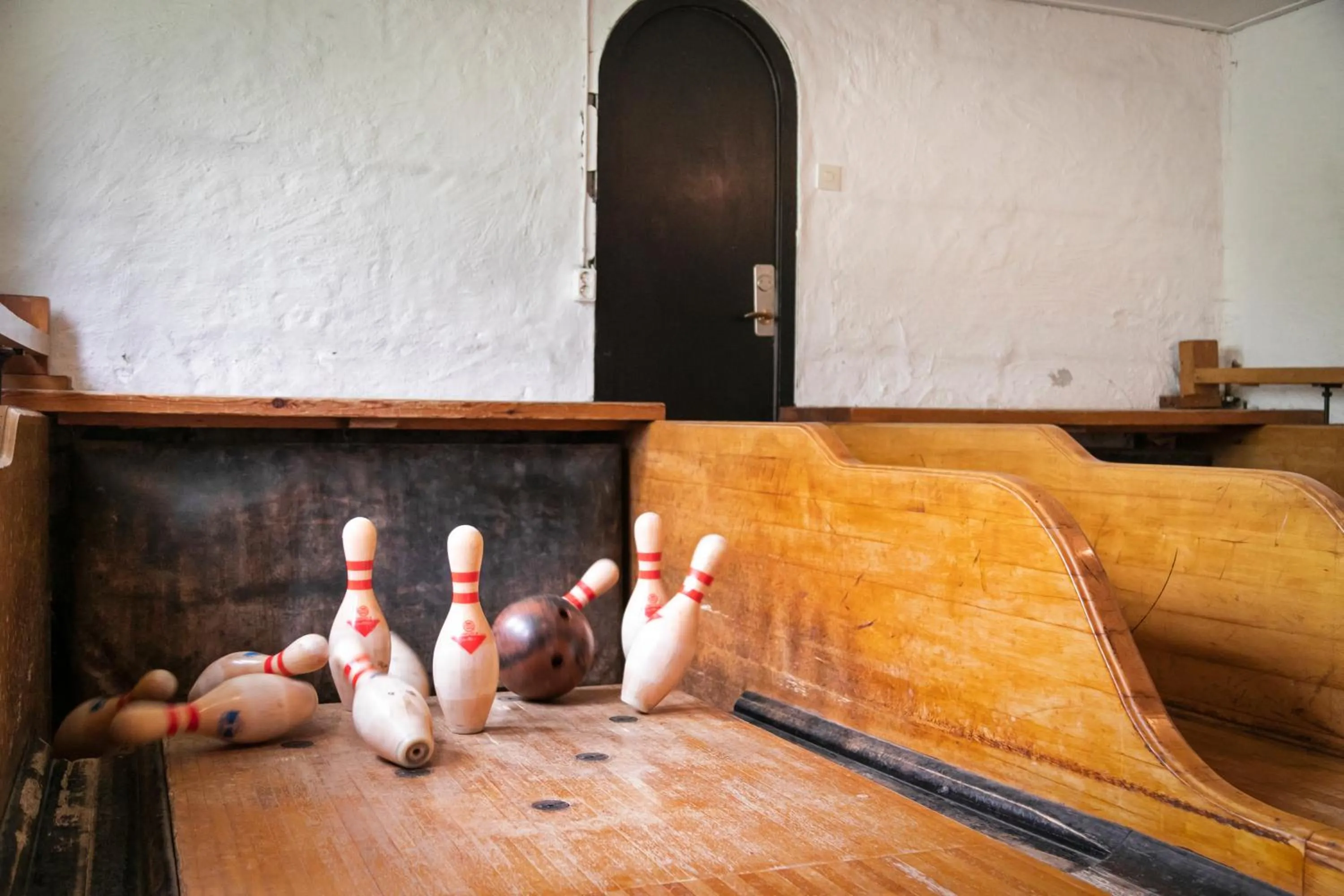 Bowling in Häringe Slott