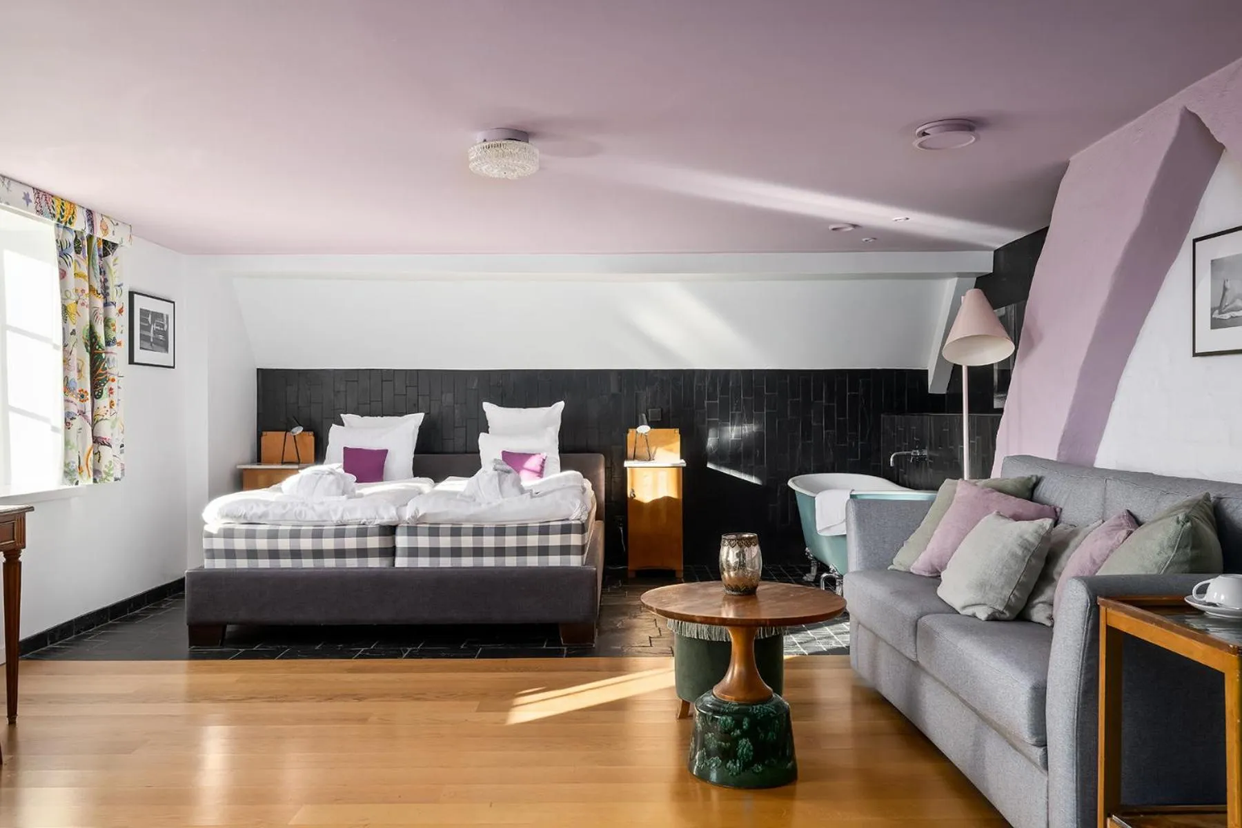 Bedroom, Bed in Häringe Slott