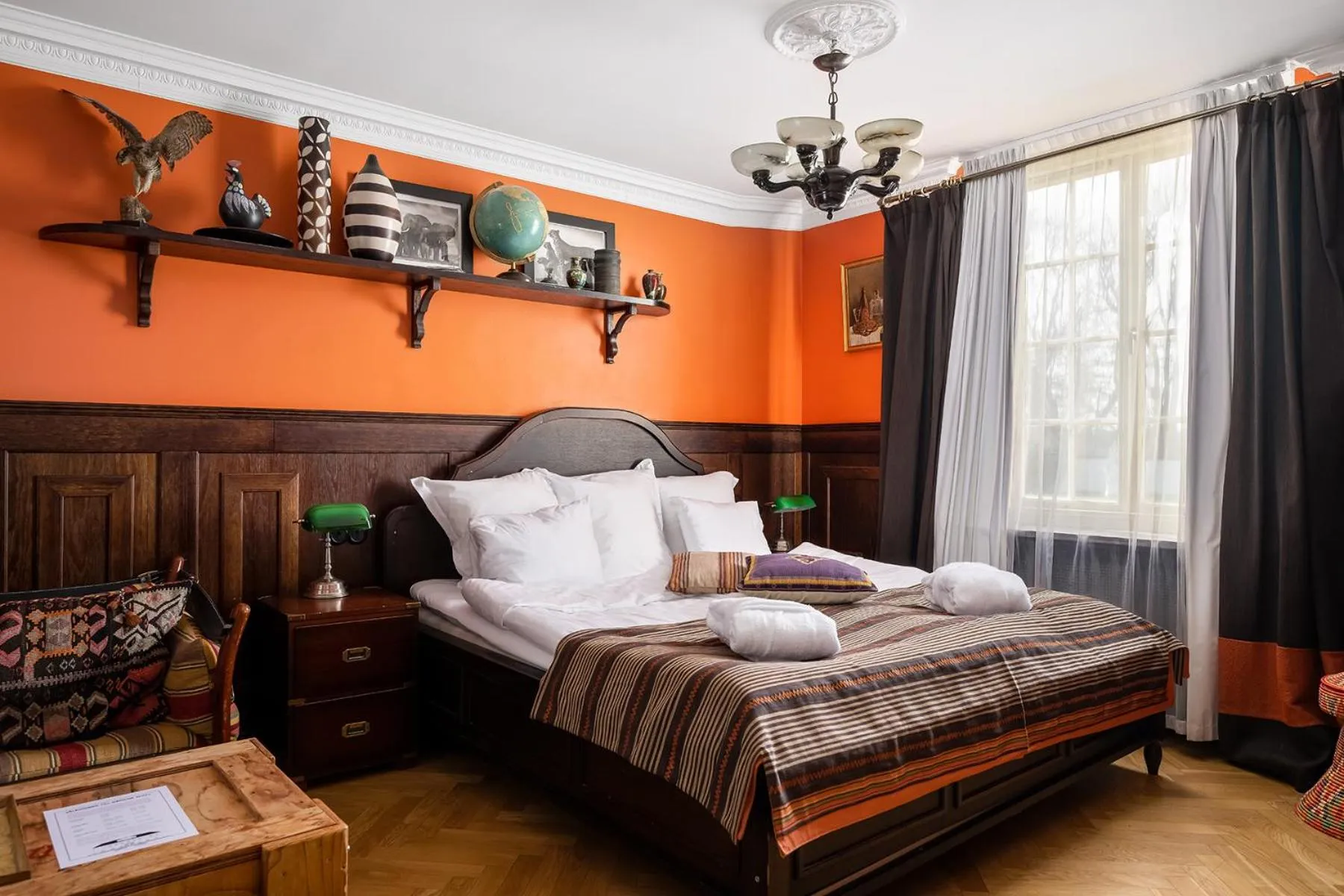 Bed in Häringe Slott