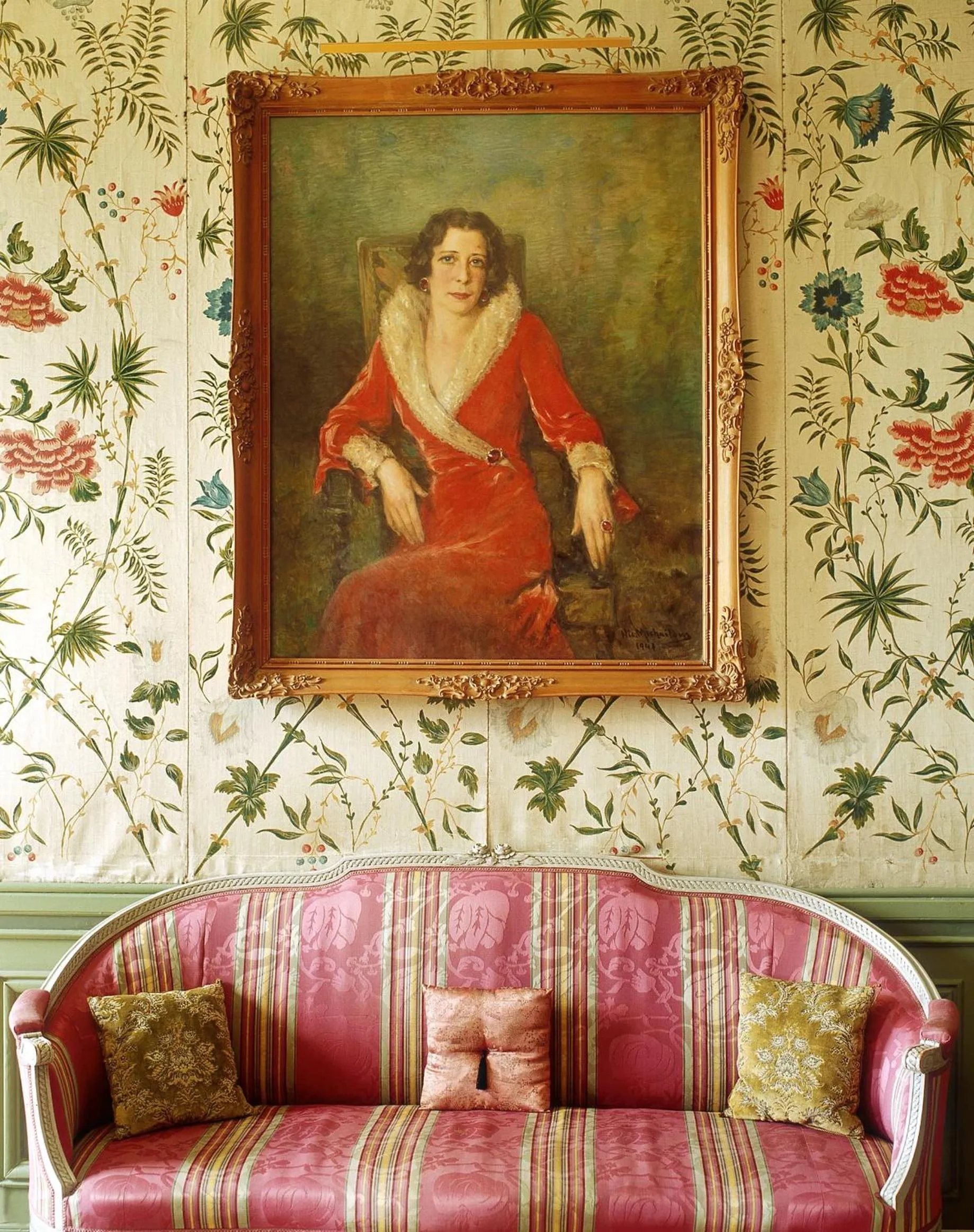 Decorative detail in Häringe Slott