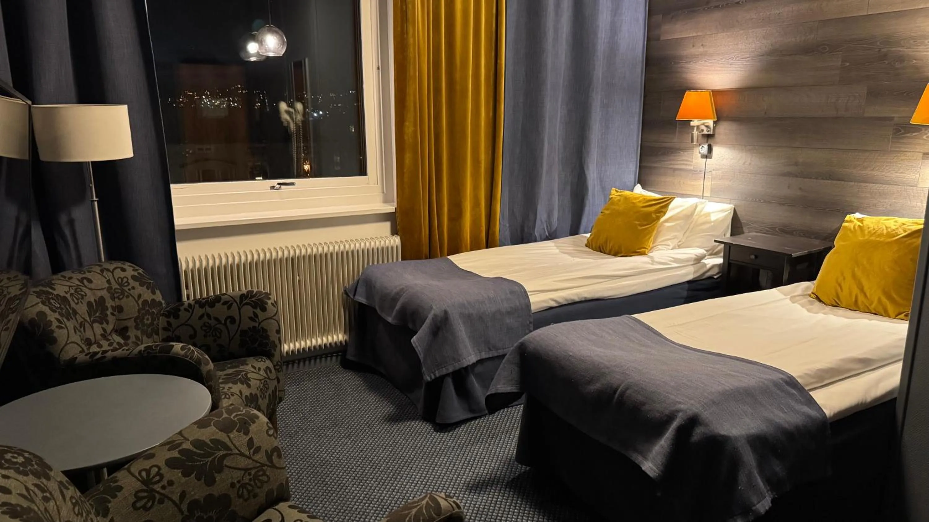 Bedroom, Bed in Hotel Jämteborg