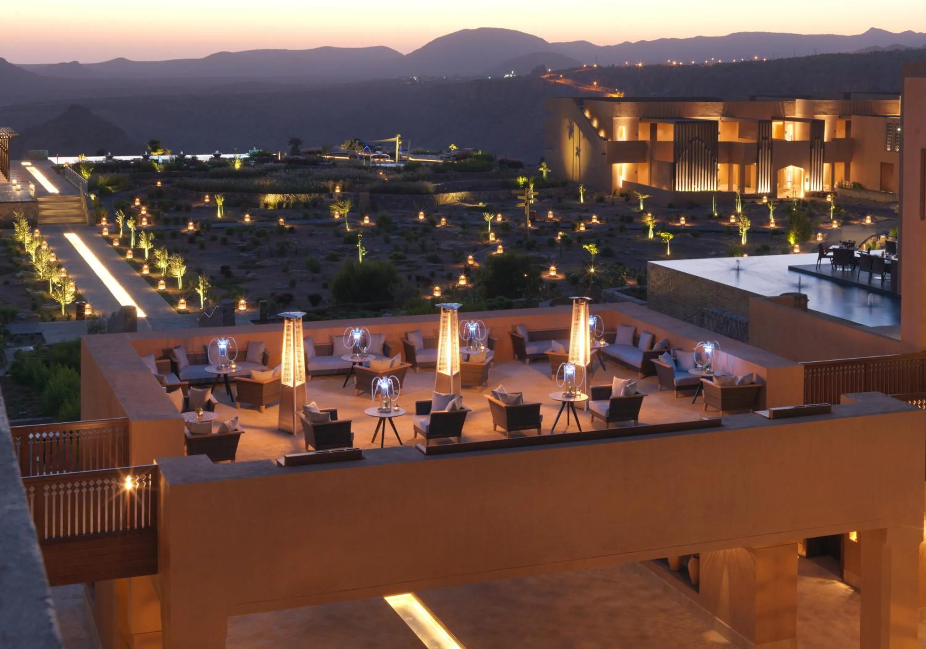 Lounge or bar in Anantara Al Jabal Al Akhdar Resort