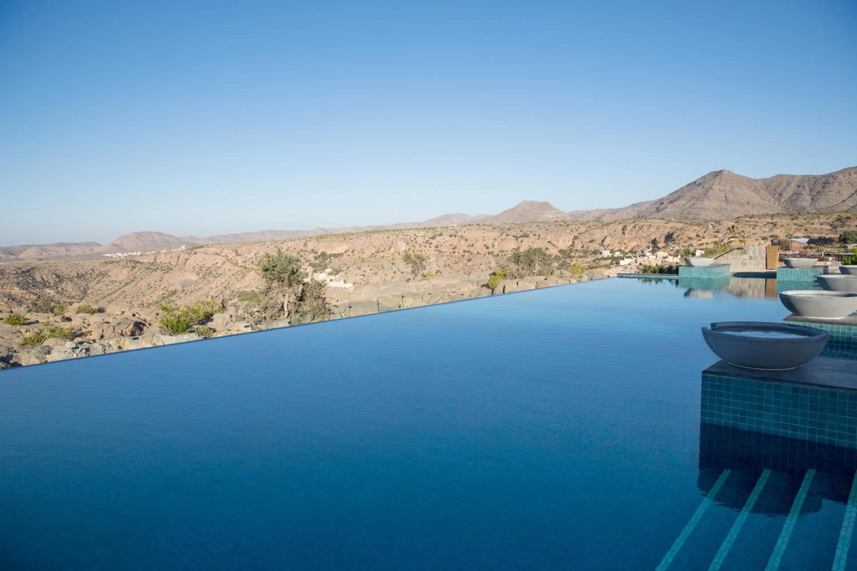 Swimming pool in Anantara Al Jabal Al Akhdar Resort