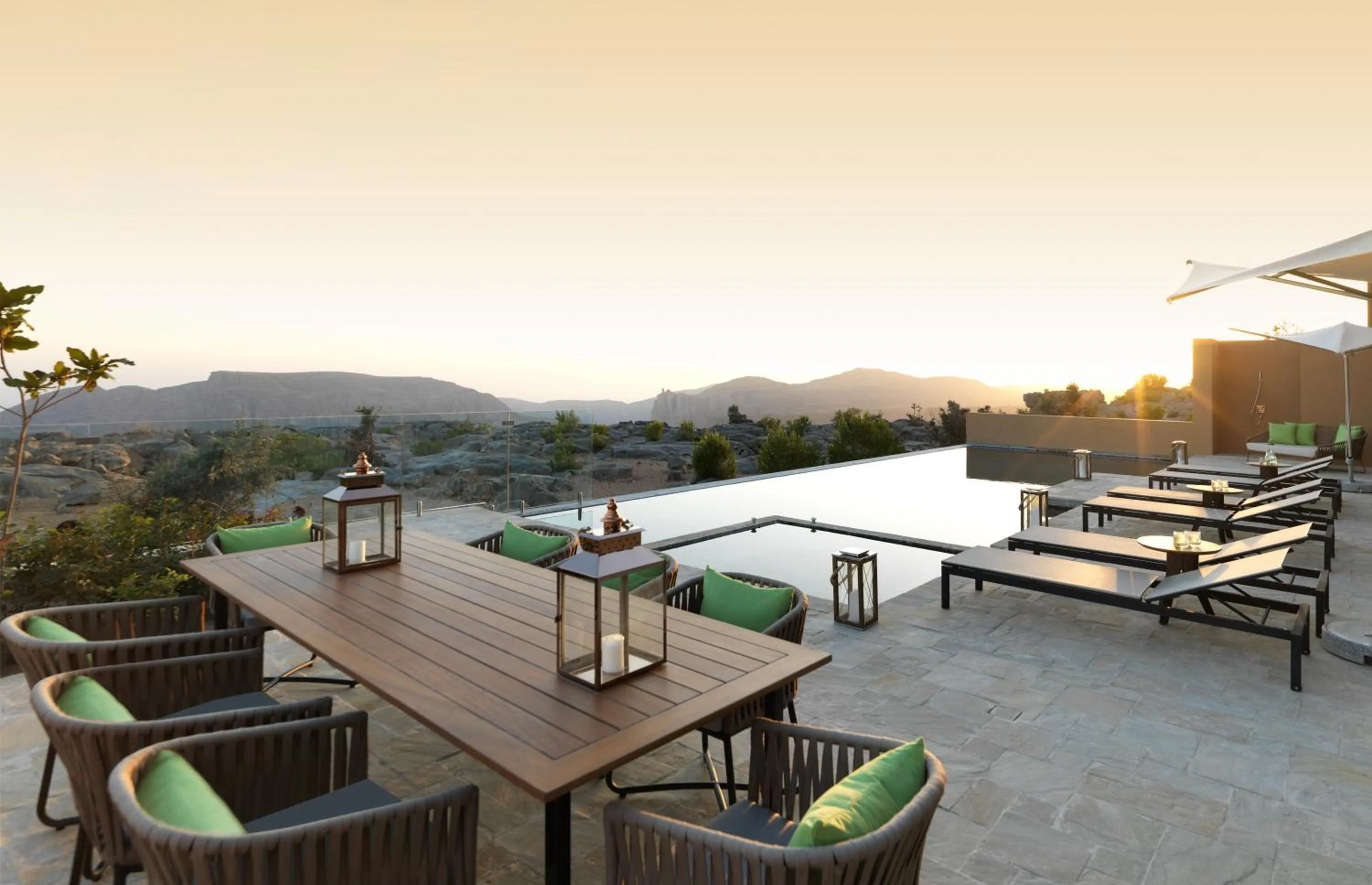 Area and facilities in Anantara Al Jabal Al Akhdar Resort