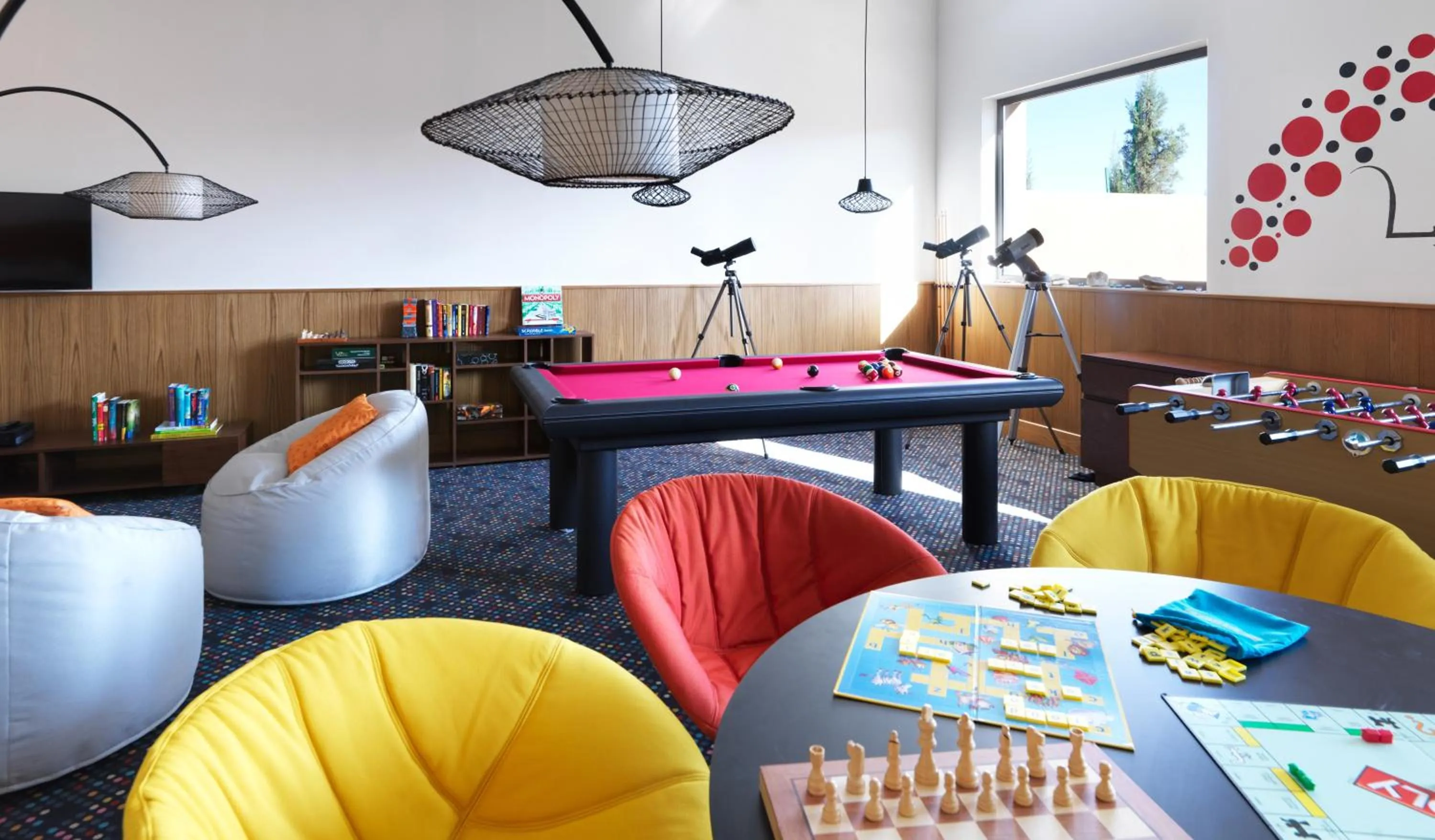 Game Room in Anantara Al Jabal Al Akhdar Resort