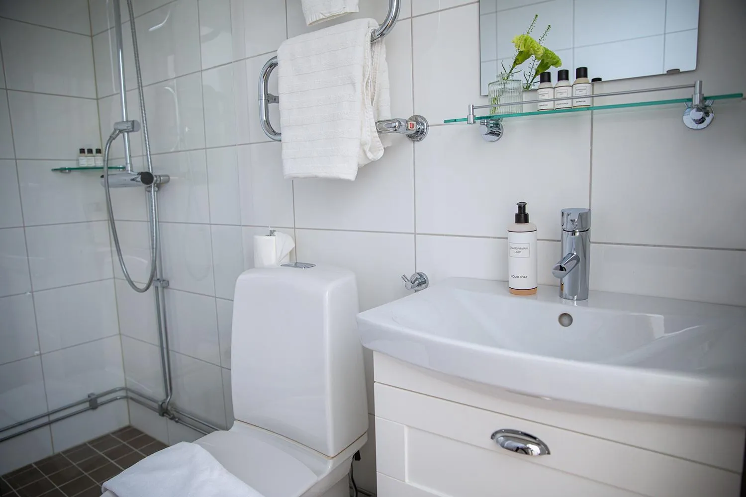 Toilet in Mjölby Stadshotell