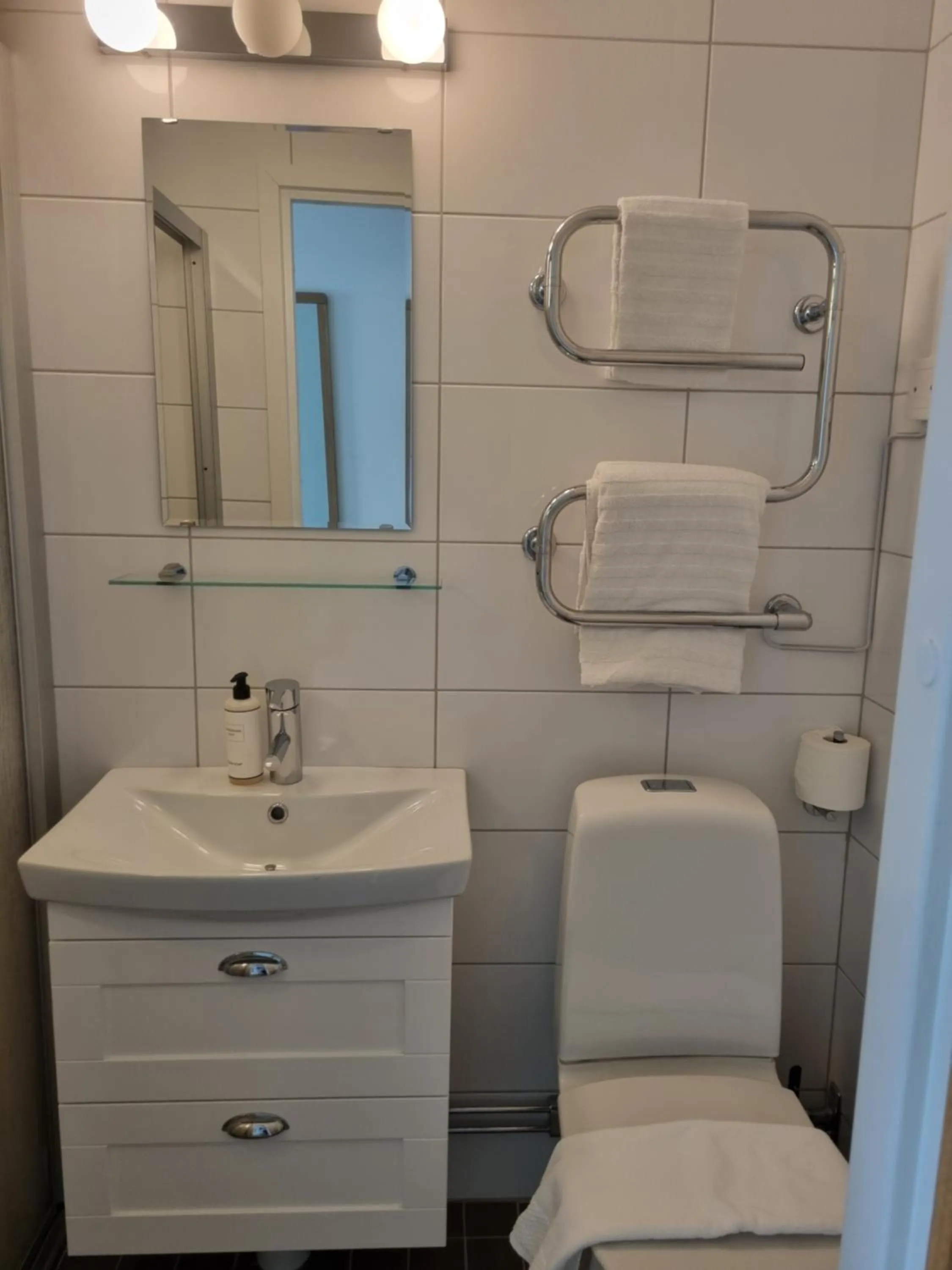 Toilet in Mjölby Stadshotell