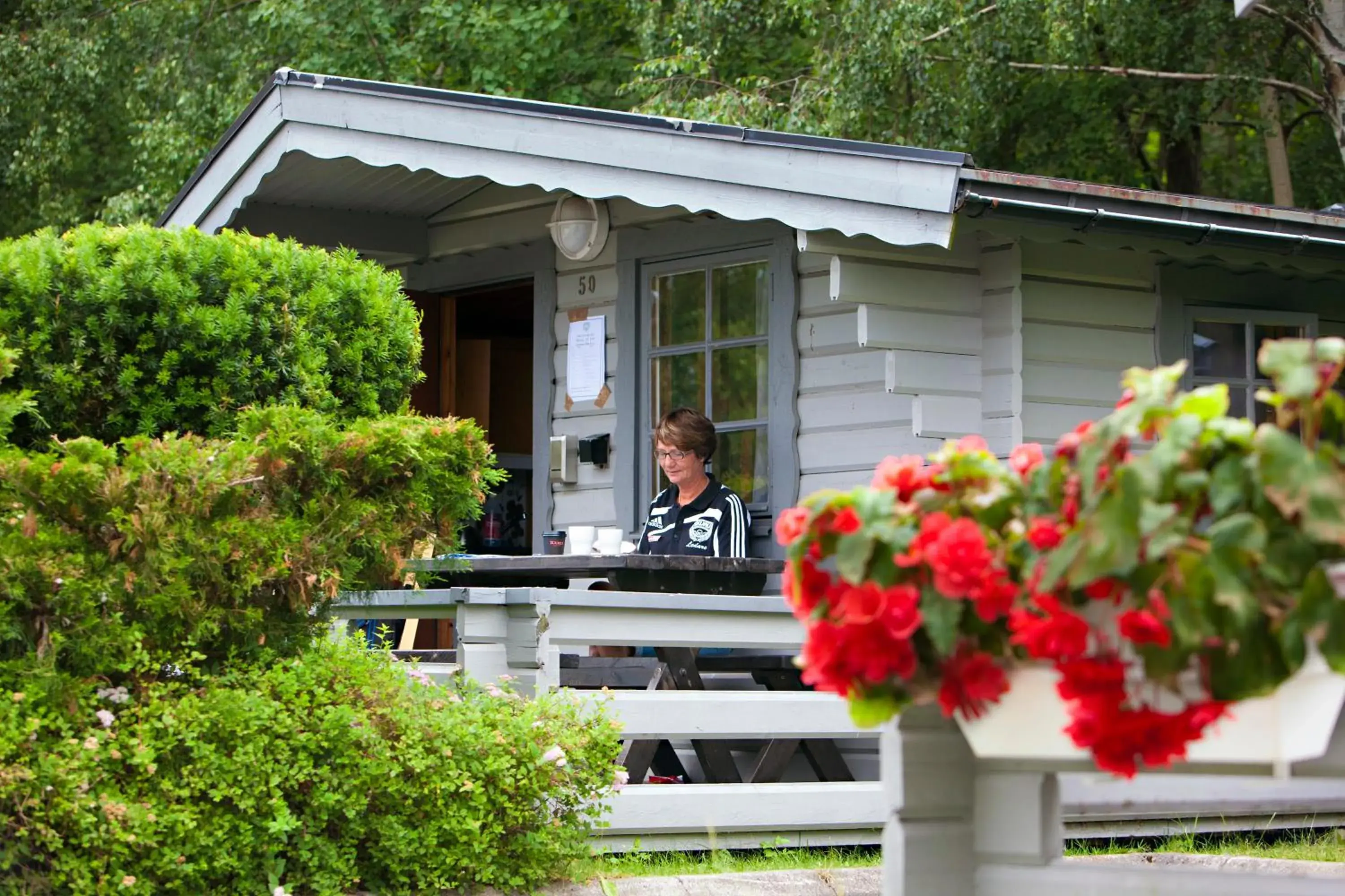 Cottage with Shared Bathroom (4 Adults) - single occupancy in Lisebergsbyns Stugor Cottage with Shared Bathroom (4 Adults) - single occupancy in Lisebergsbyns Stugor