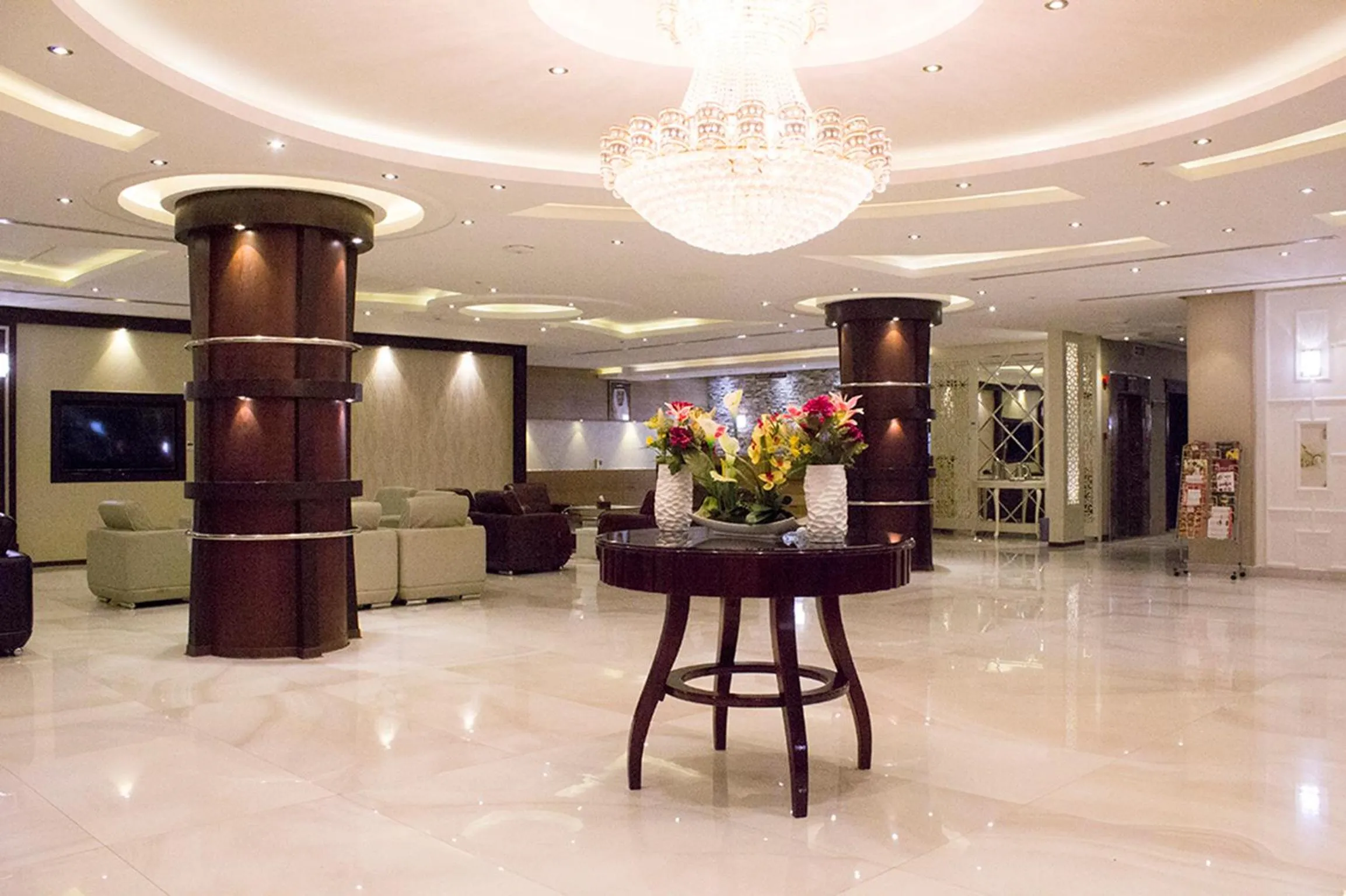 Lobby or reception in Merfal Serviced Apartments Royal