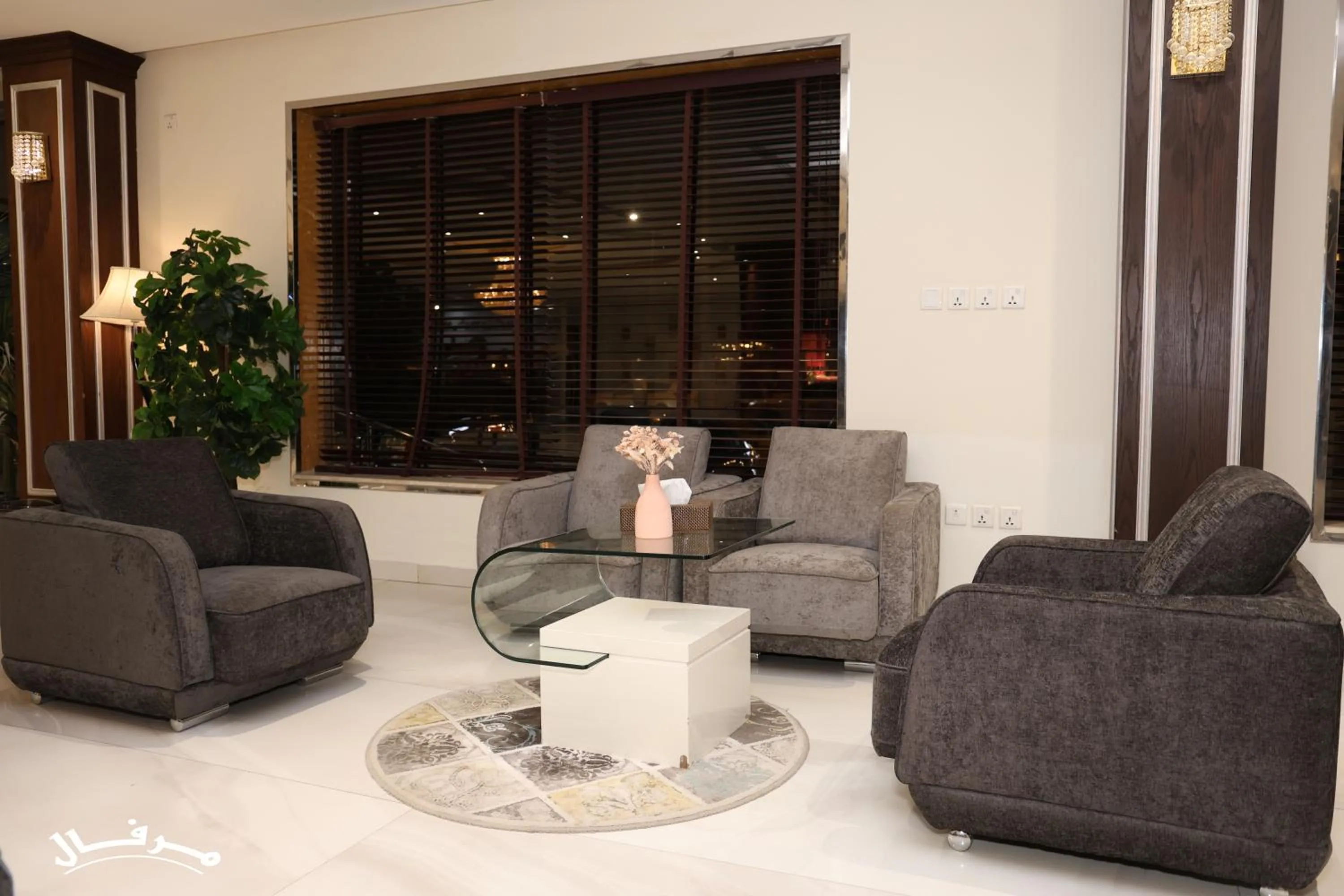 Seating area in Merfal Serviced Apartments Royal