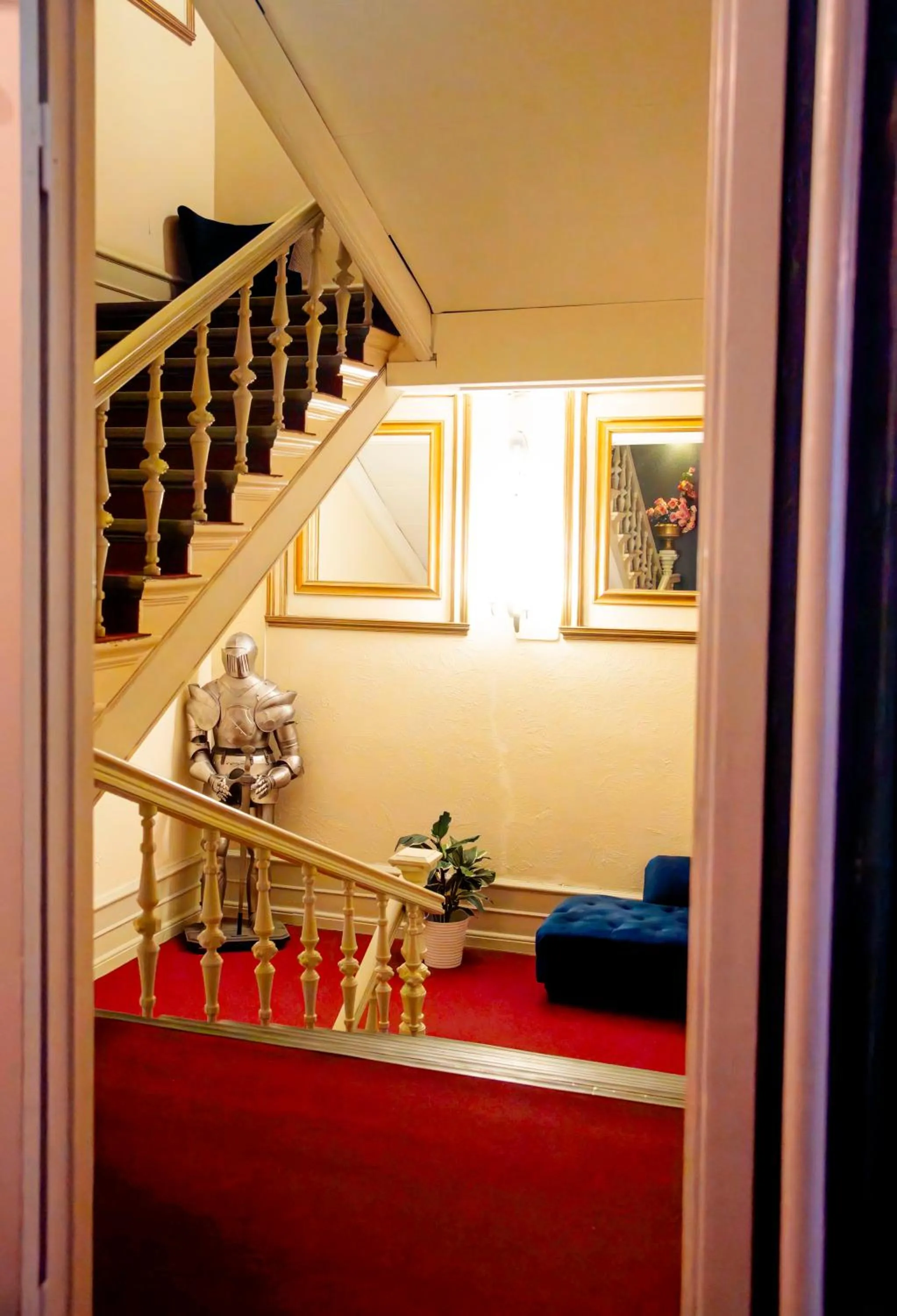 Lobby or reception in Park Hotel Linköping Fawlty Towers