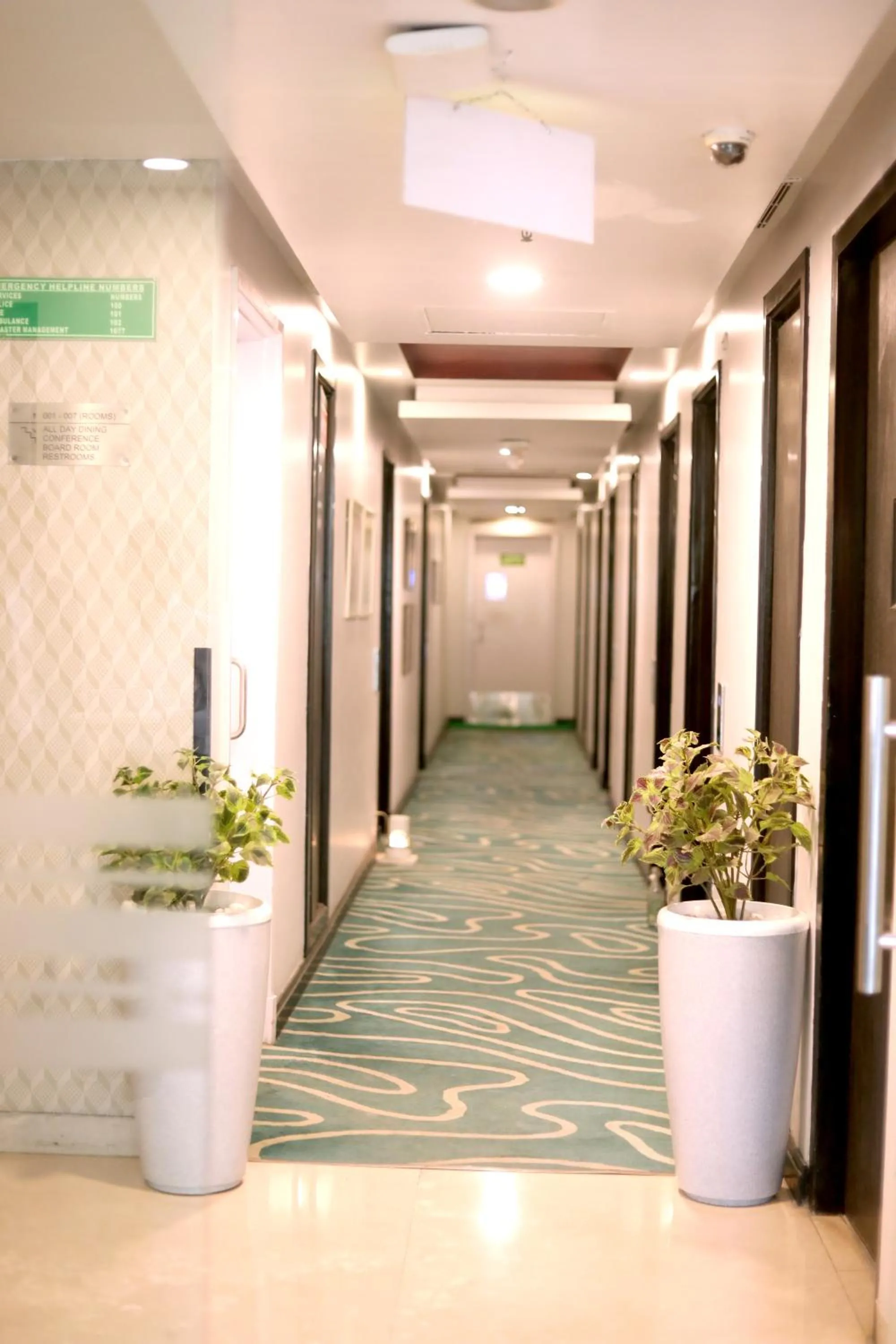 Floor plan in Sarovar Portico Naraina, Hotel