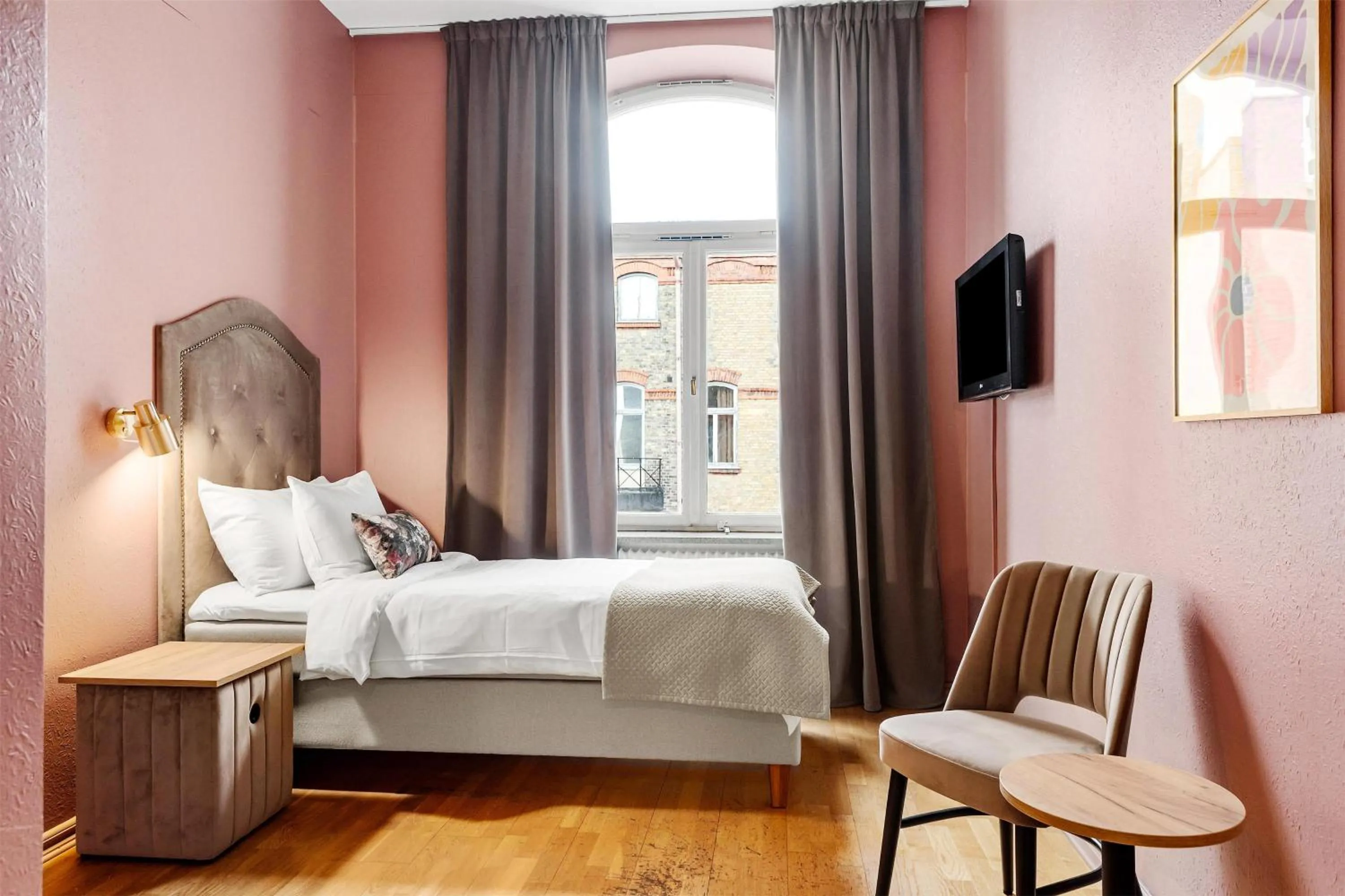 View (from property/room), Bed in Karlskrona Stadshotell, Best Western Signature Collection