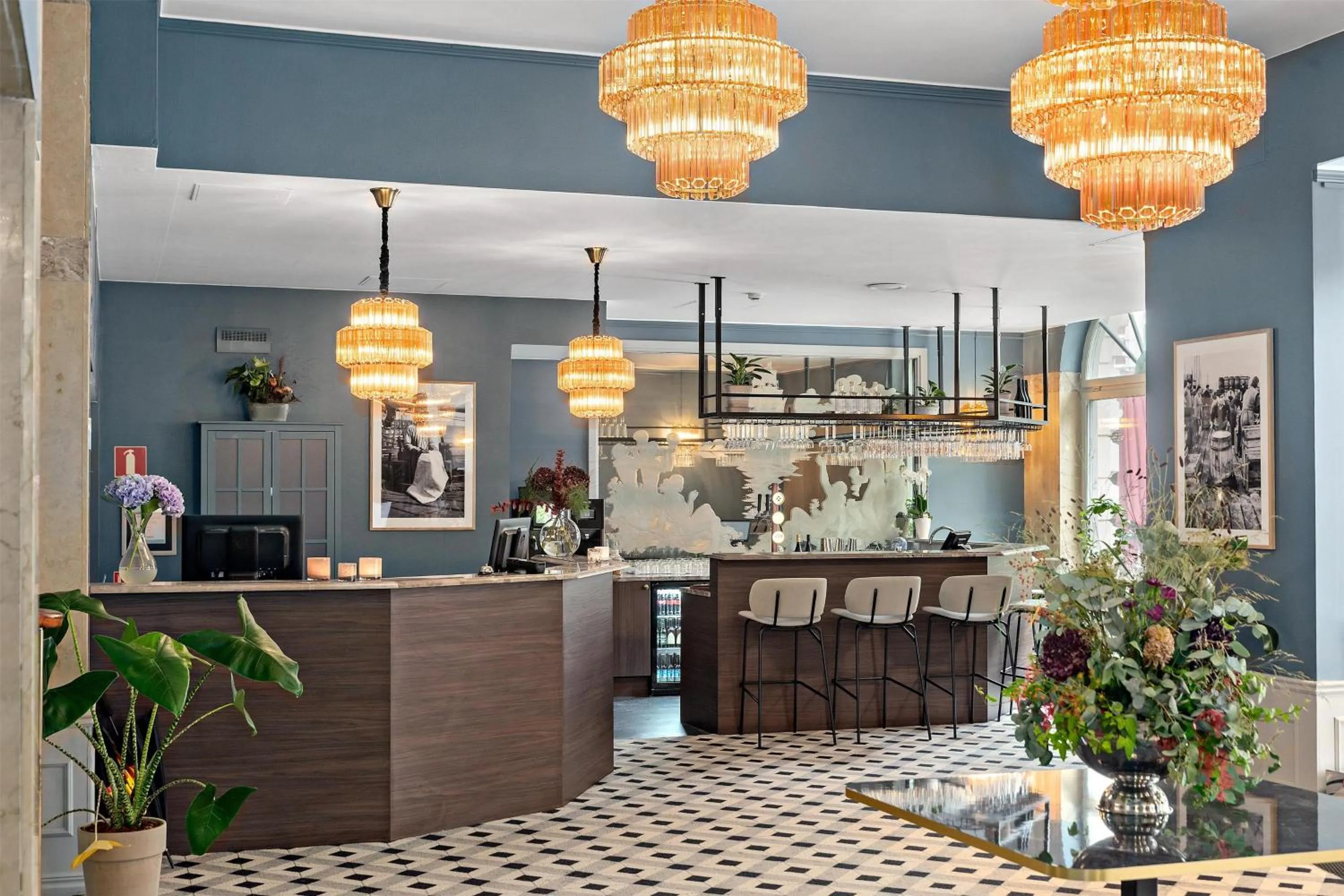 Lobby or reception in Karlskrona Stadshotell, Best Western Signature Collection