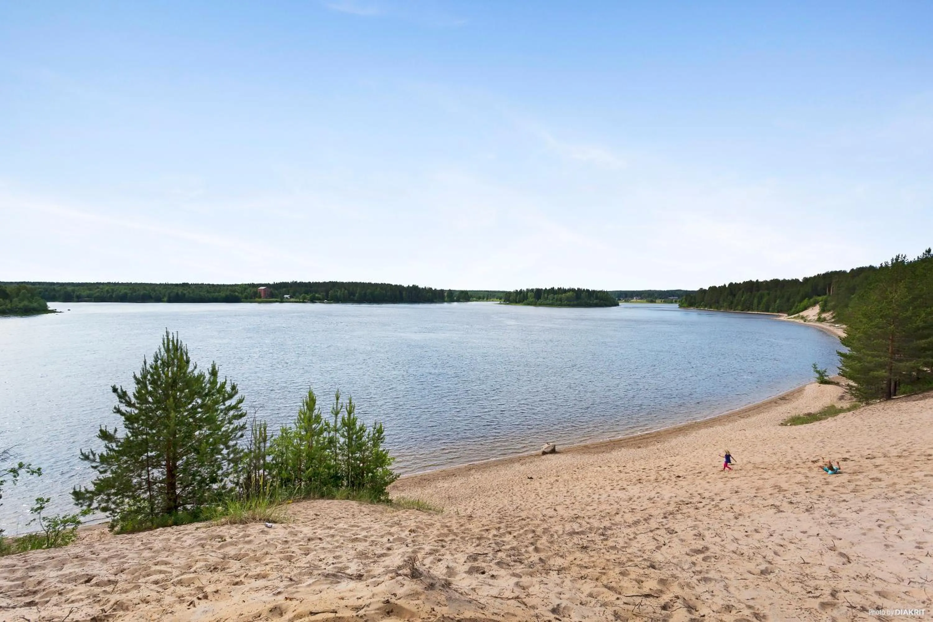 Beach in First Camp Arcus-Luleå