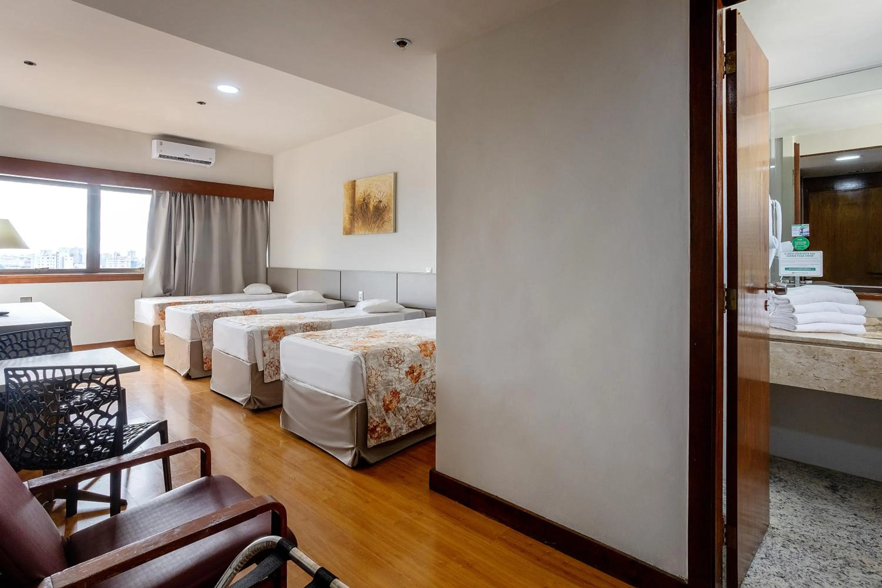 Bed in Hotel Nacional Inn Belo Horizonte