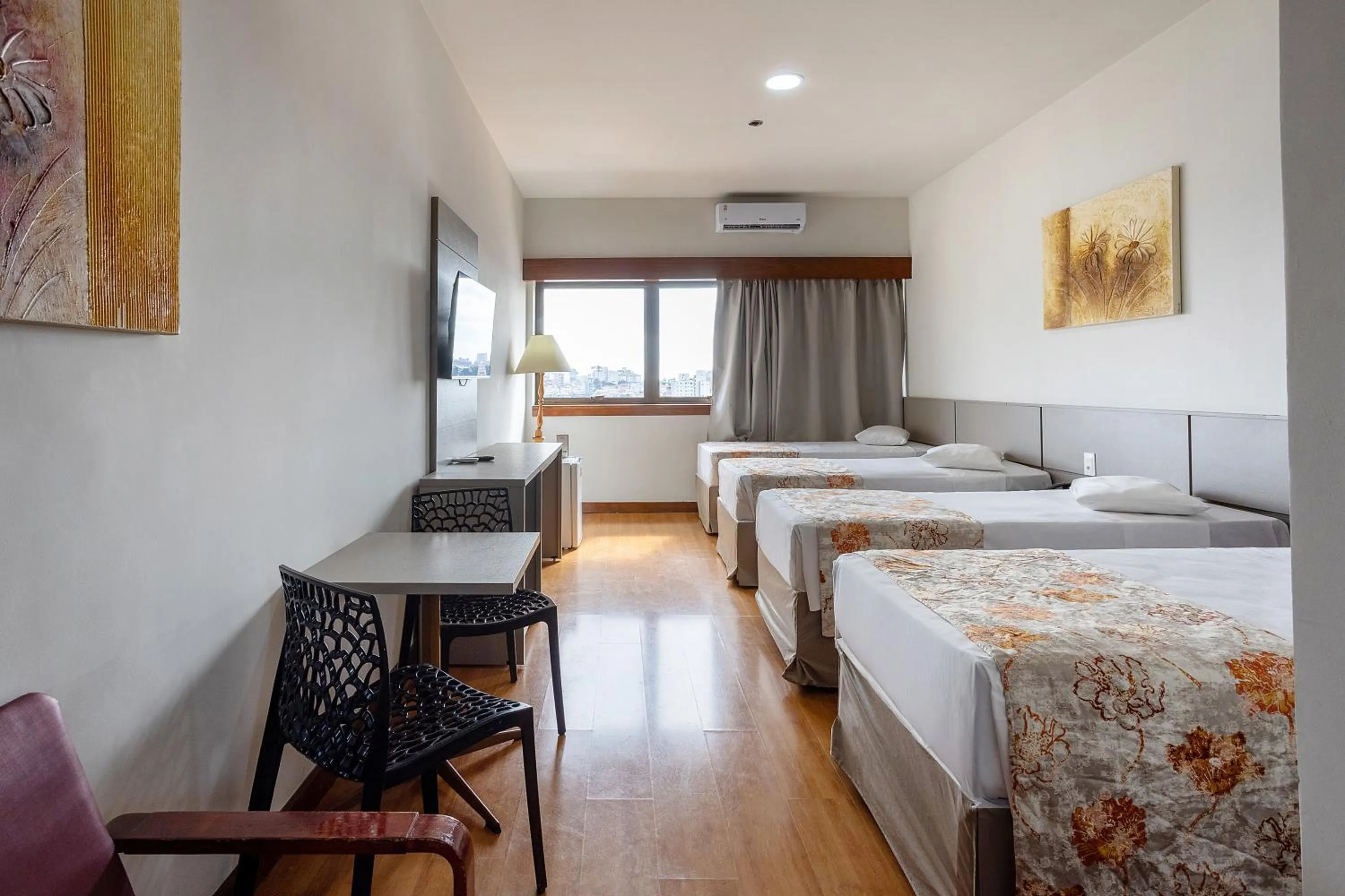 Bedroom, Bed in Hotel Nacional Inn Belo Horizonte