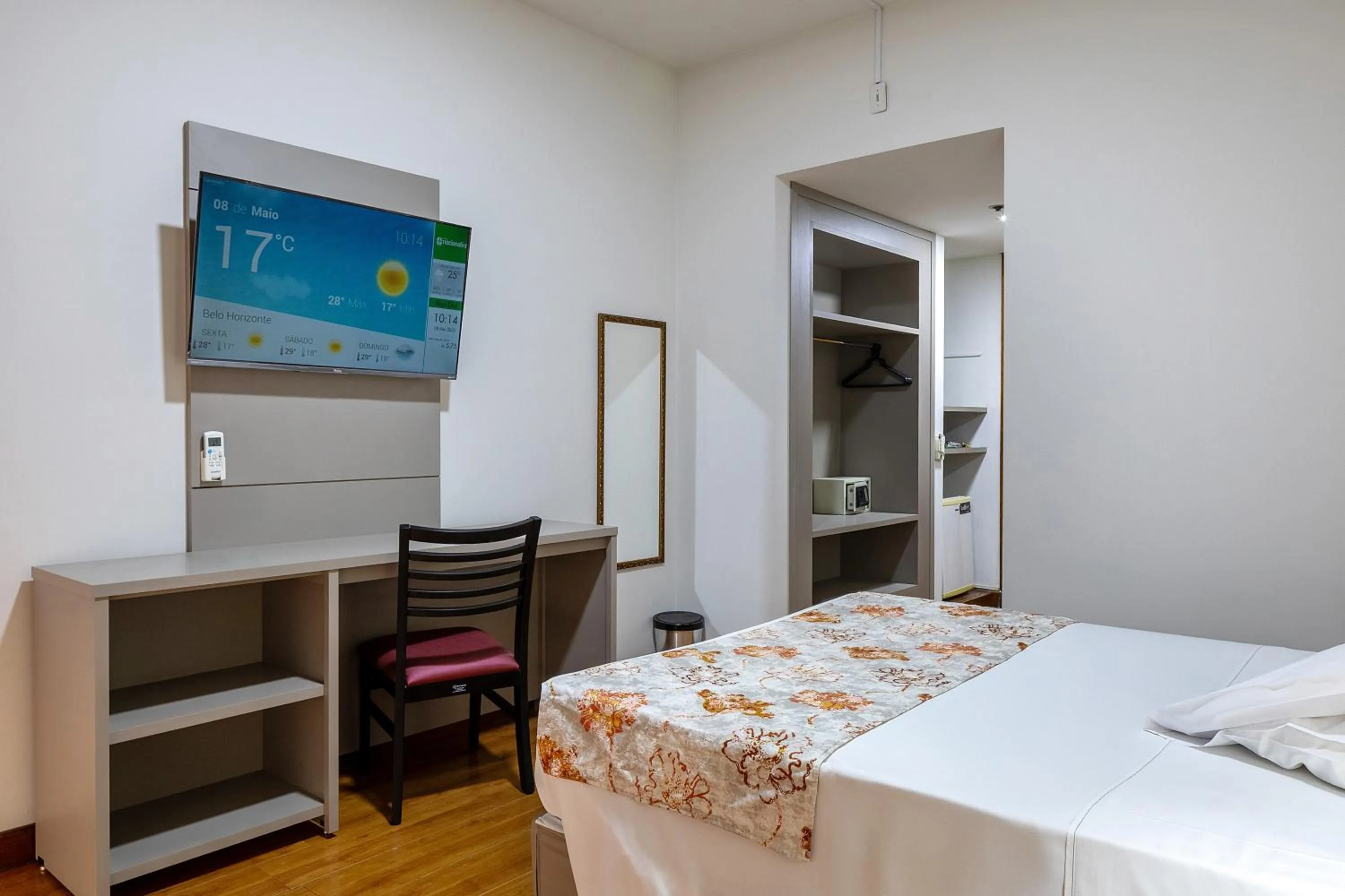 Bed in Hotel Nacional Inn Belo Horizonte