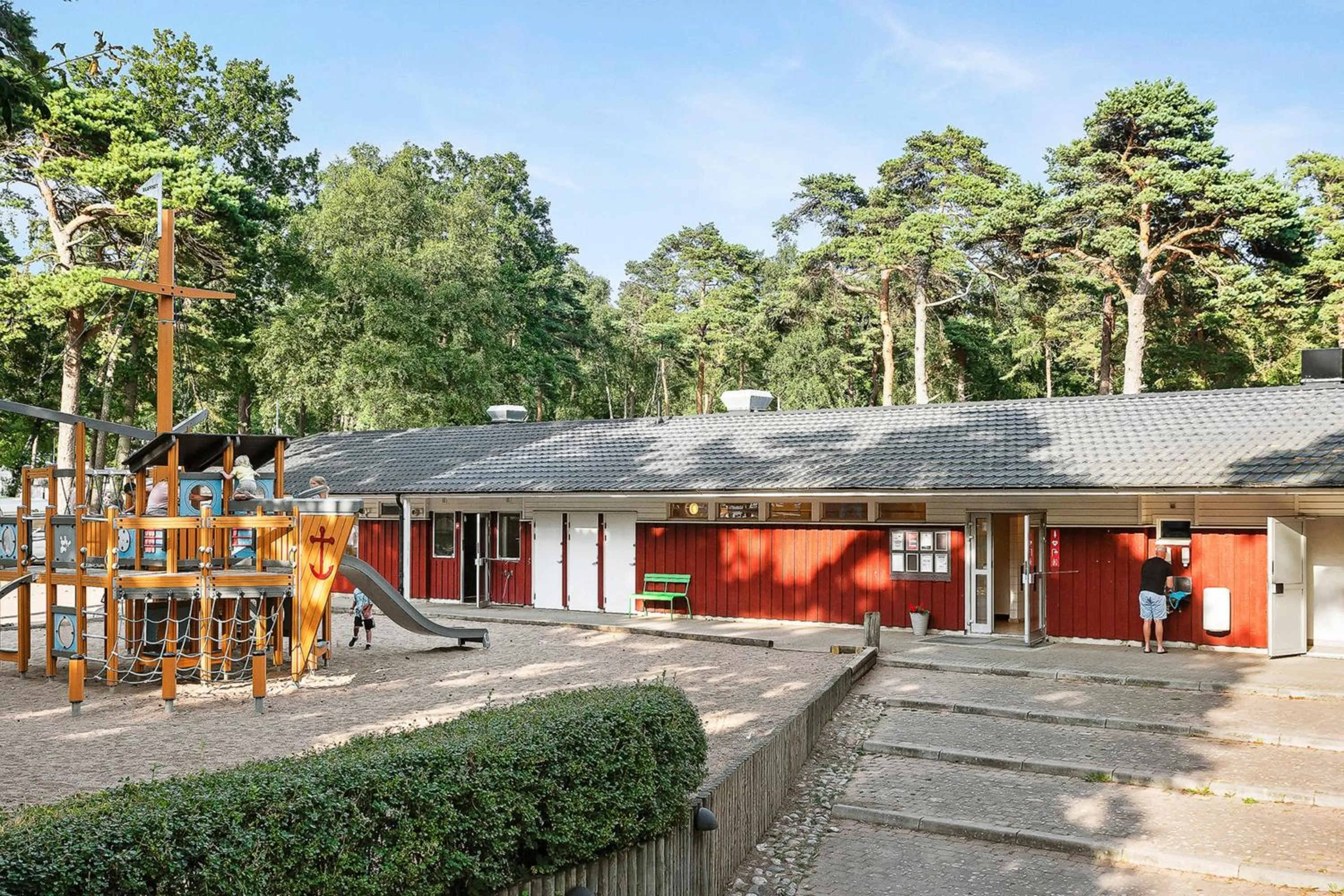 Property building in First Camp Torekov-Båstad