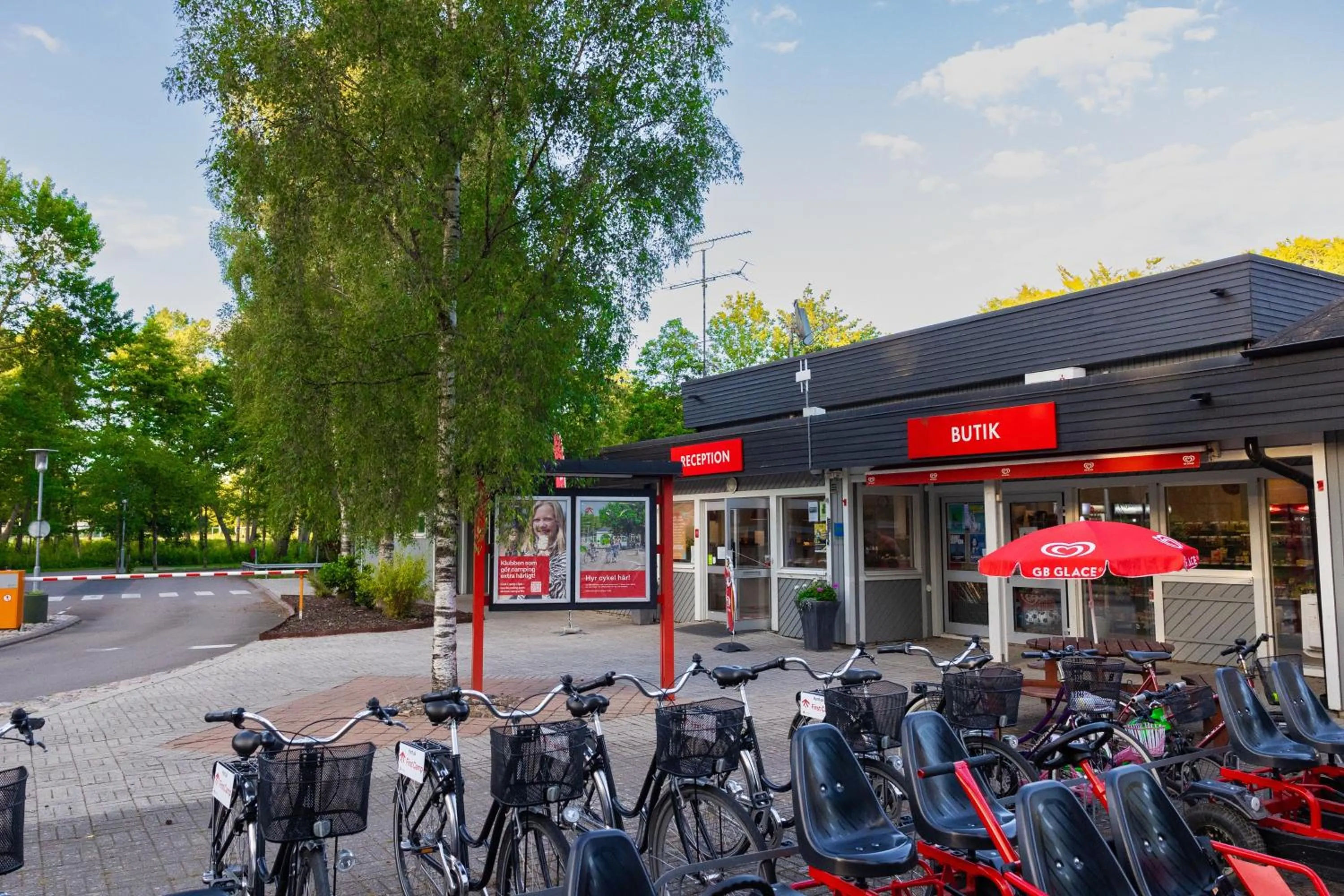Lobby or reception in First Camp Torekov-Båstad