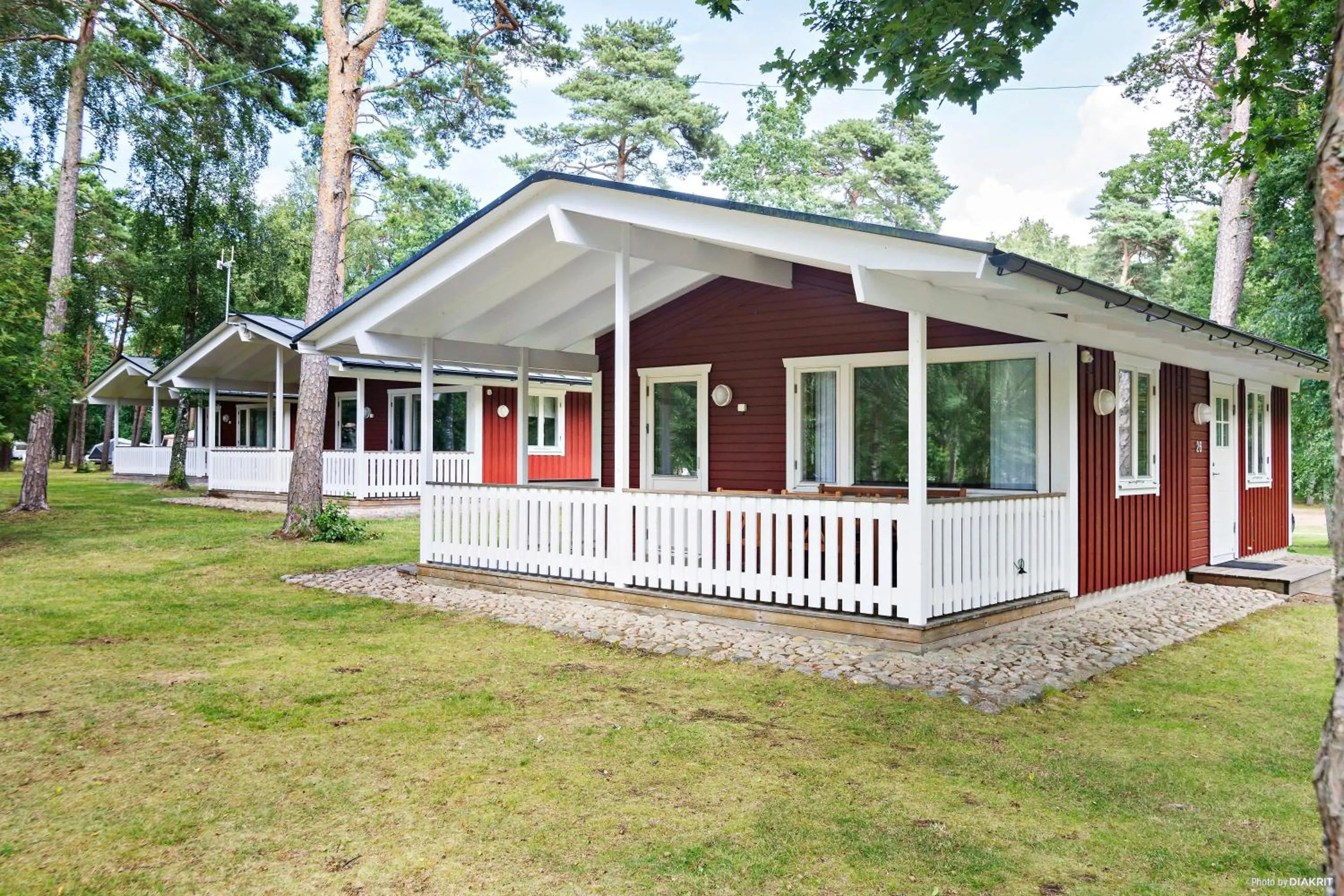 Property building in First Camp Torekov-Båstad