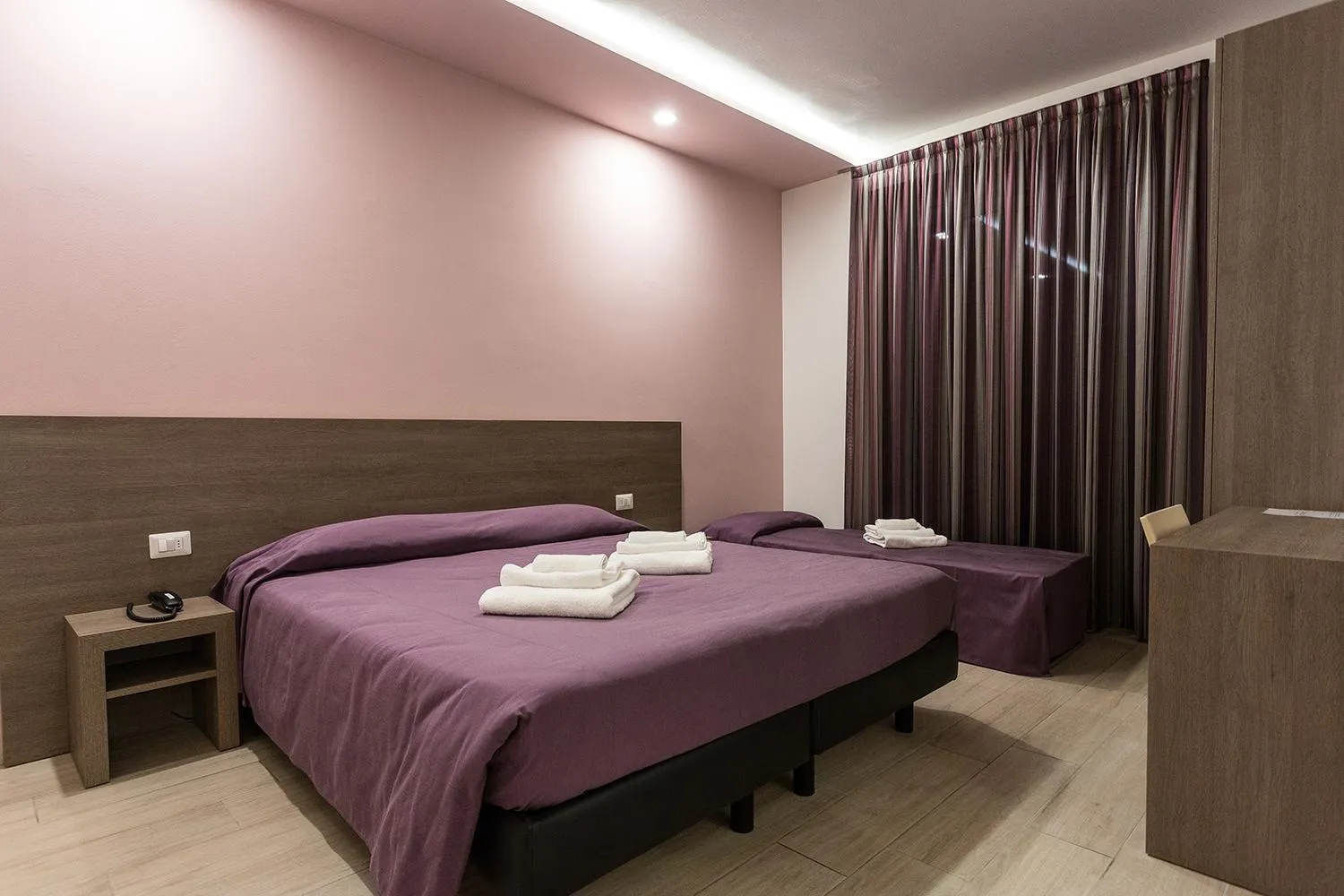 Bed in Hotel Gioia
