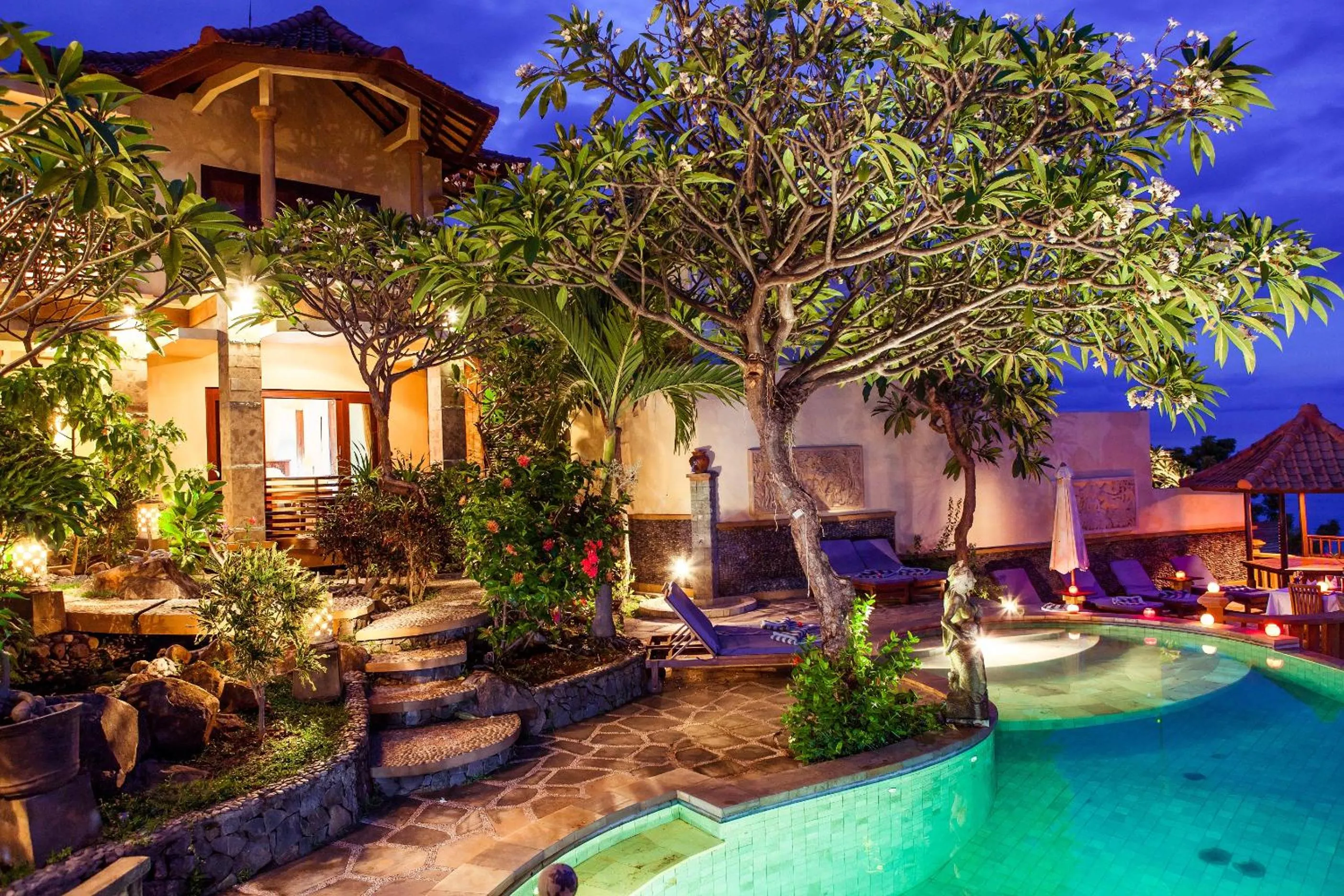 Natural landscape in Blue Moon Villas Resort