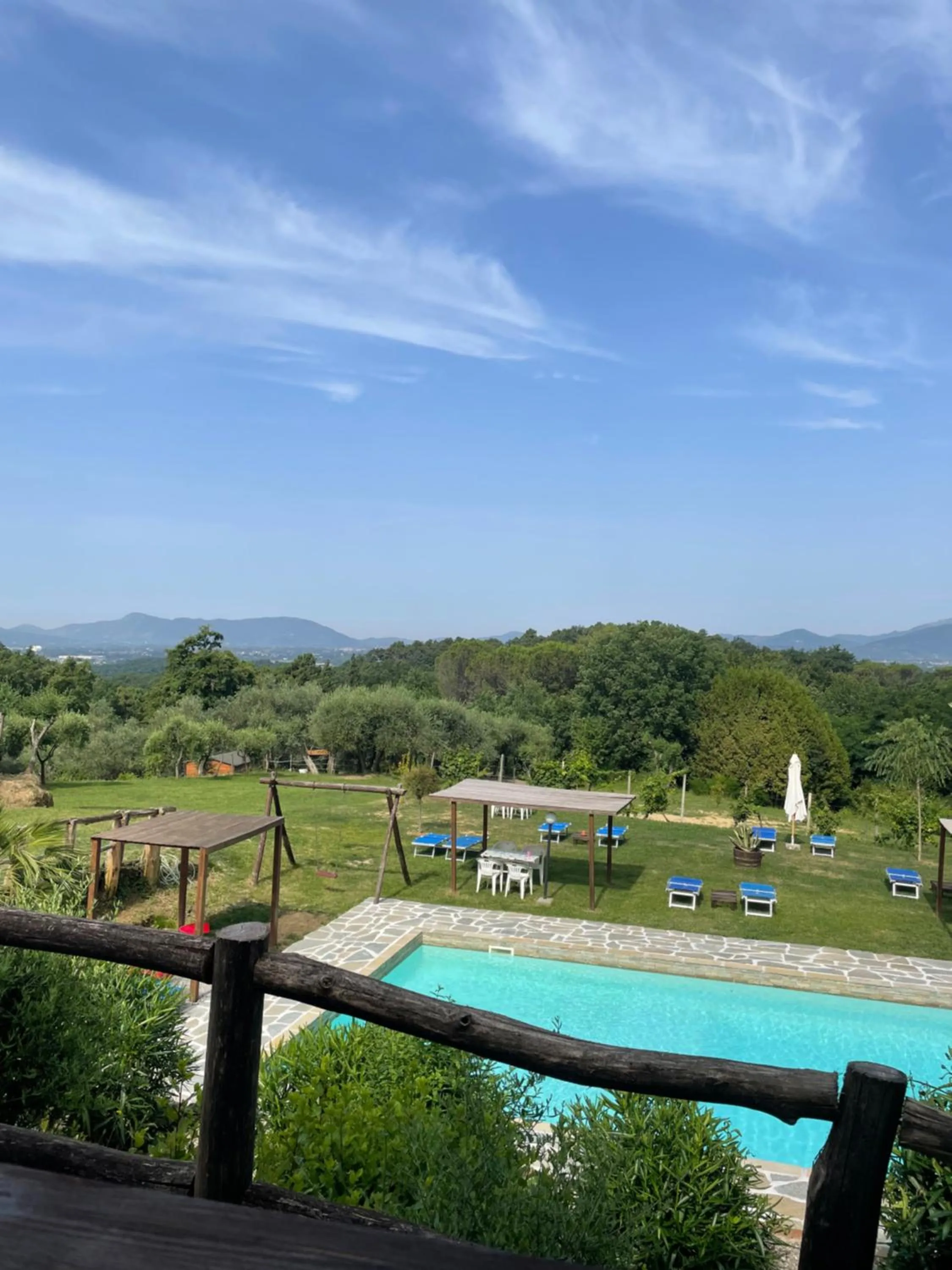 Swimming pool in B&B Alloro