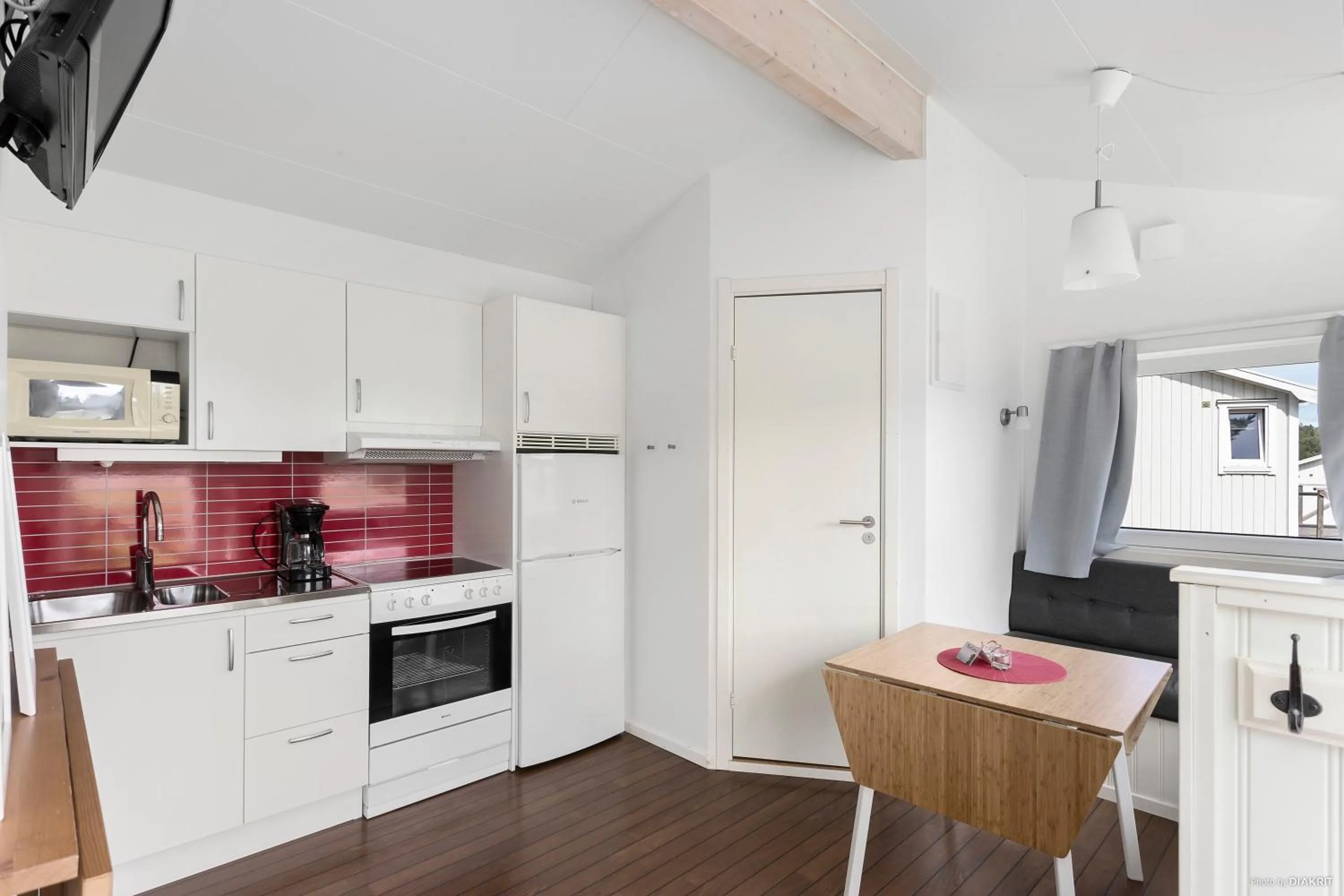 Kitchen or kitchenette in First Camp Skutberget-Karlstad