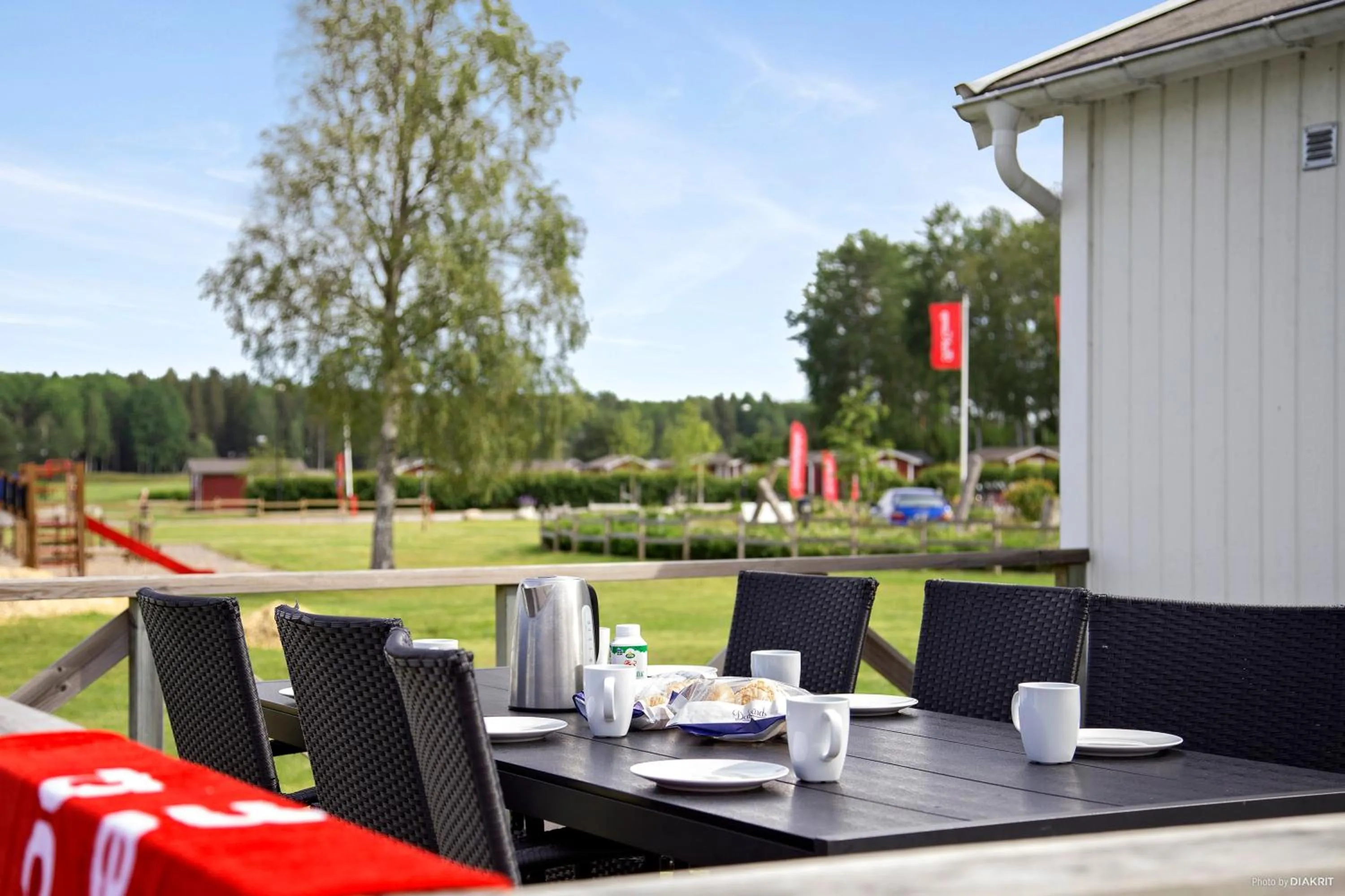 Patio in First Camp Skutberget-Karlstad