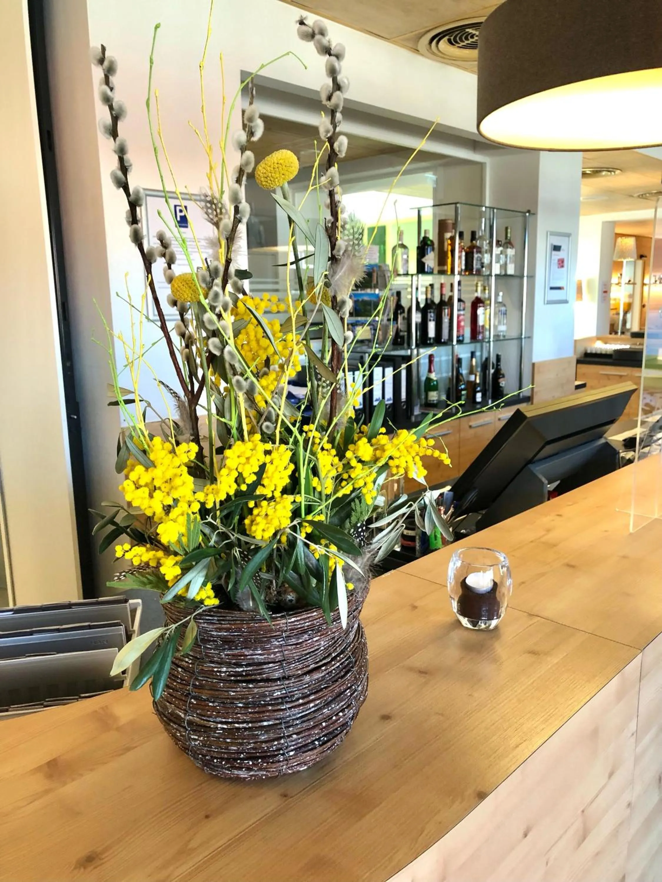 Lobby or reception in Styles Hotel Piding