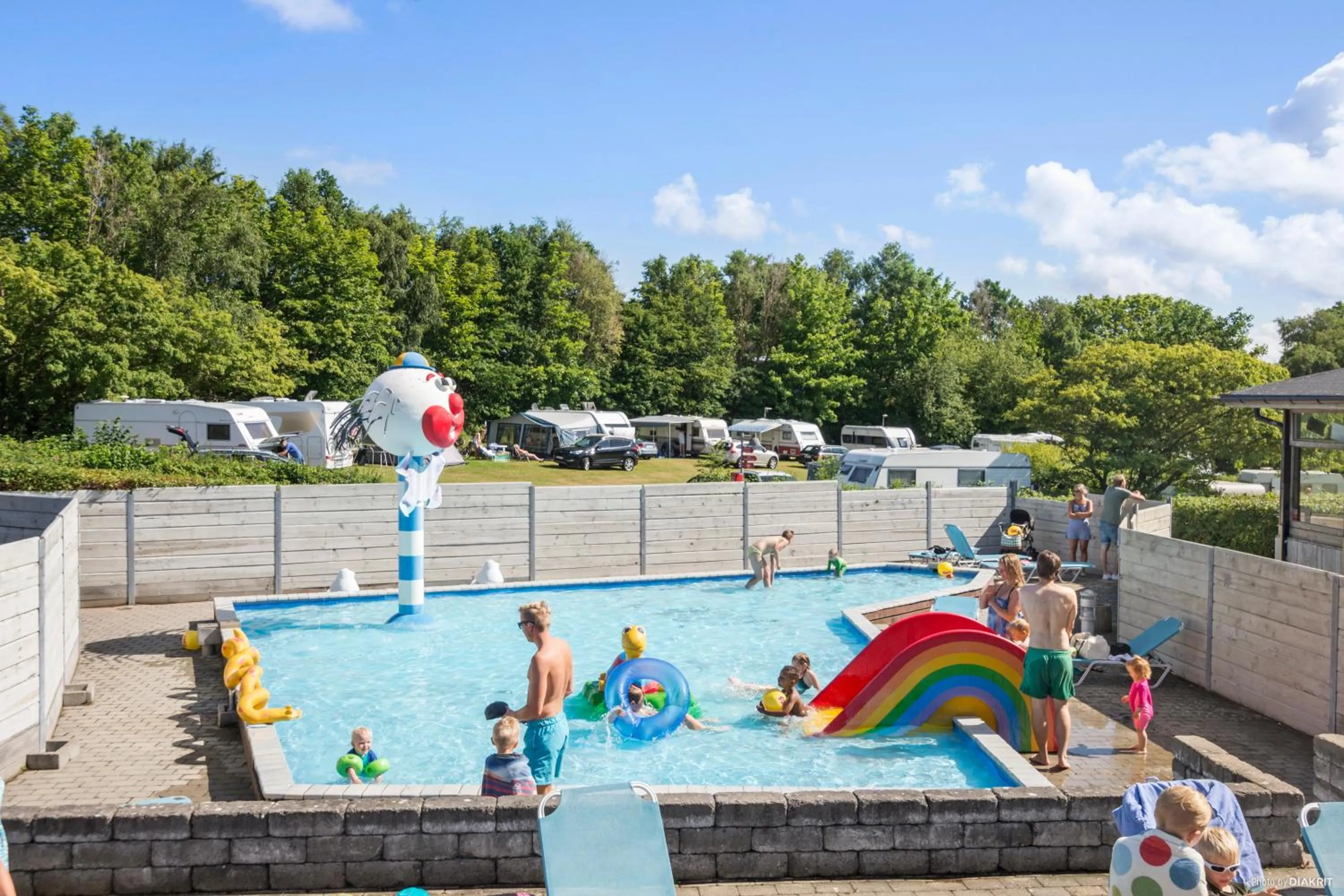 Swimming pool in First Camp Mölle-Höganäs