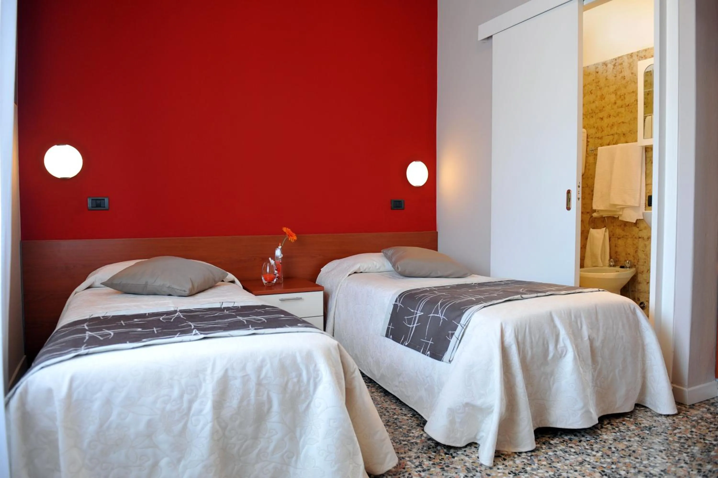 Bedroom in Hotel Bellavista Meublè