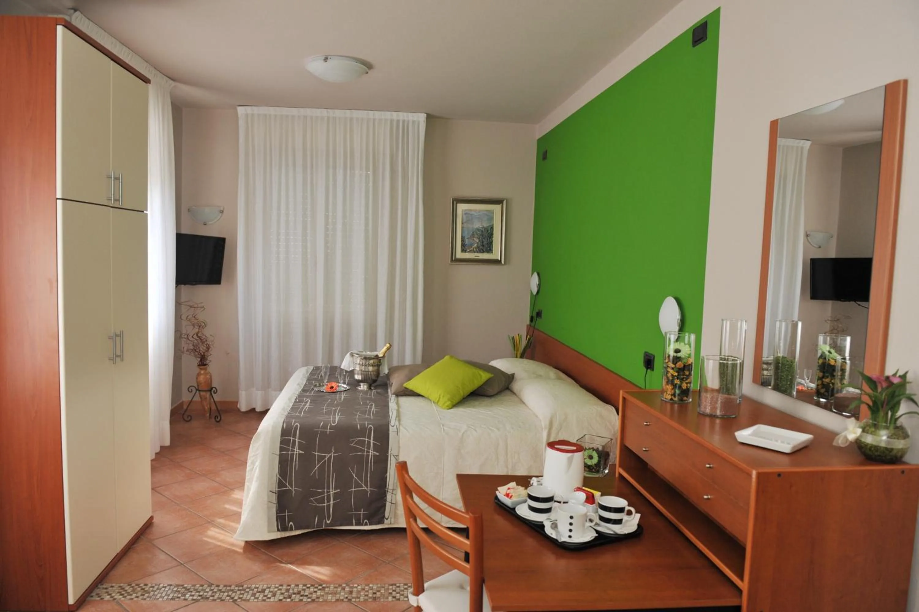 Bedroom in Hotel Bellavista Meublè