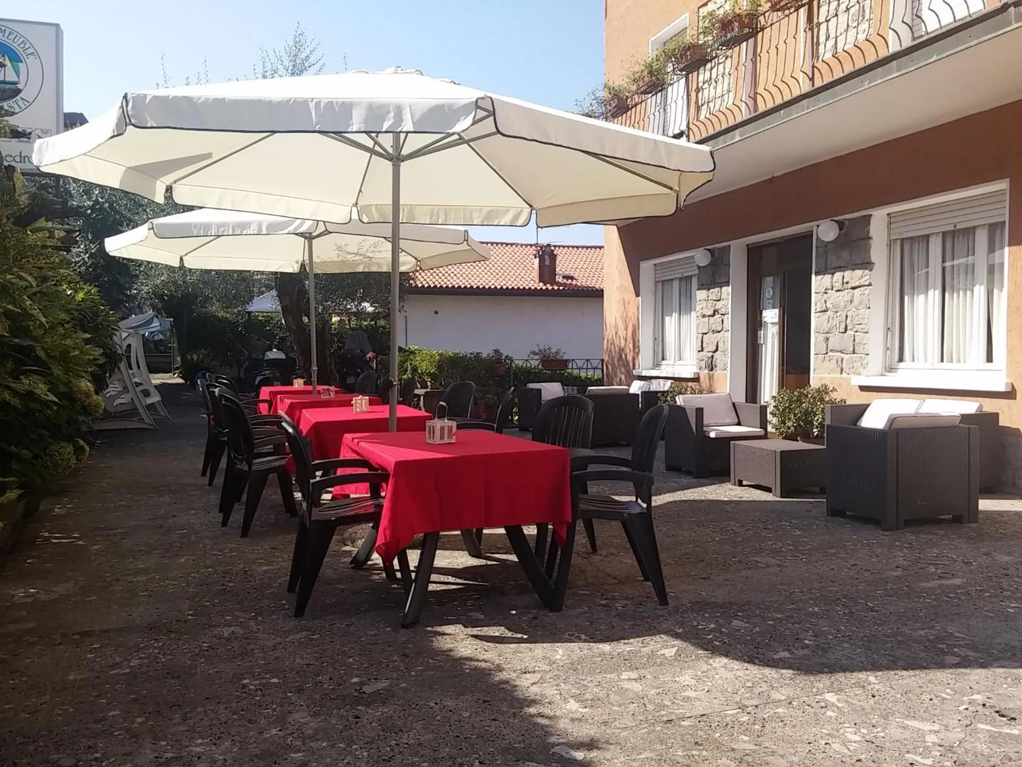 Garden in Hotel Bellavista Meublè
