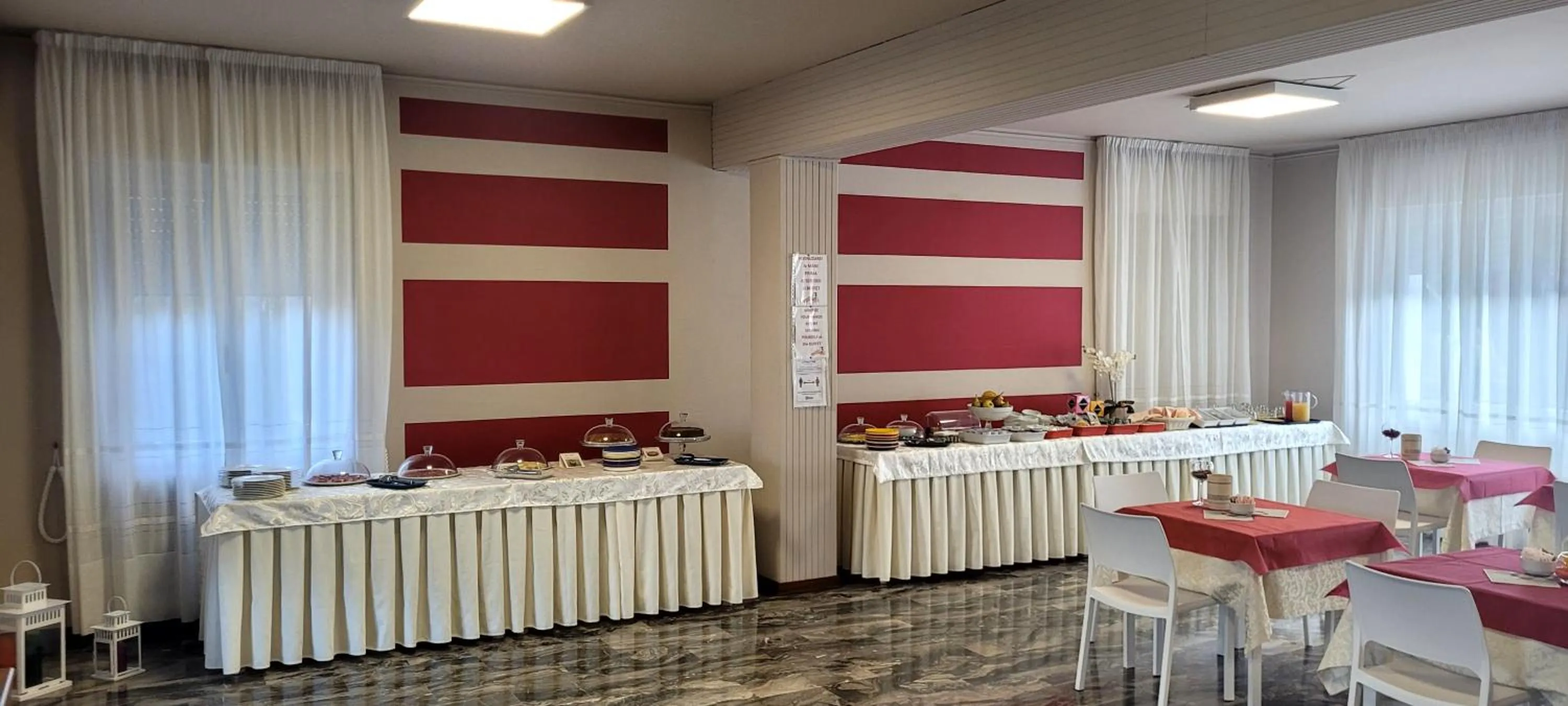 Breakfast in Hotel Bellavista Meublè